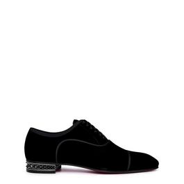 Christian Louboutin Greggyrocks Velvet Oxford Shoes