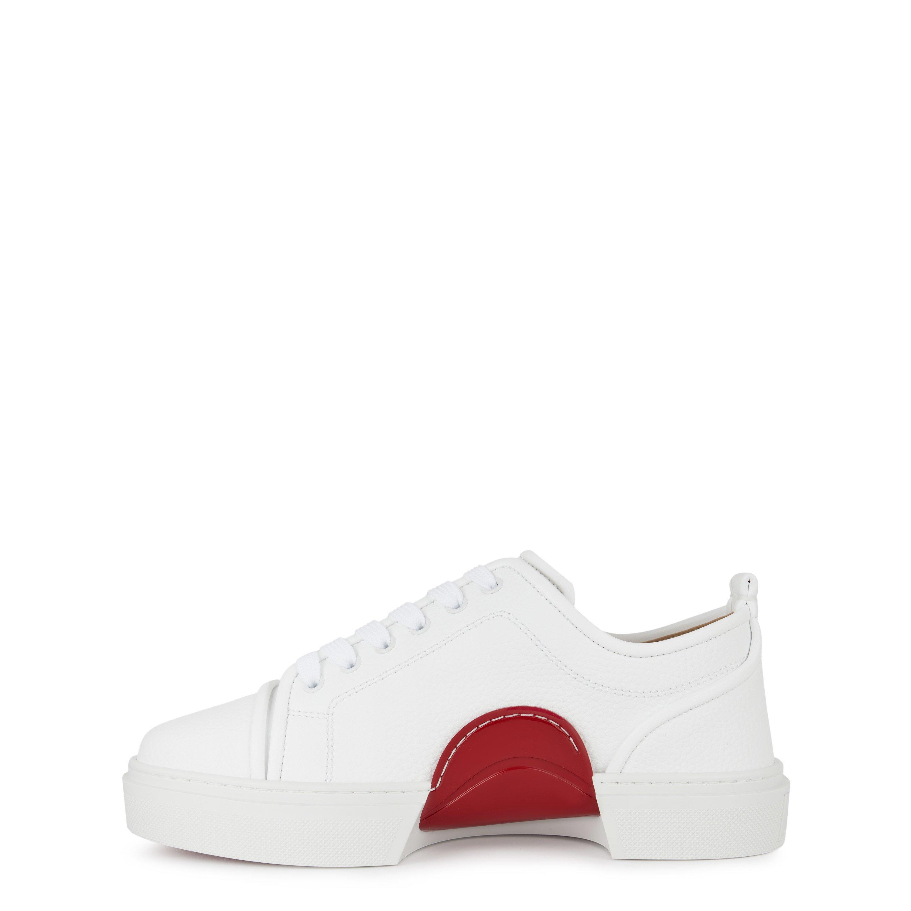 White - Christian Louboutin - Adolon Junior Sneakers - 3