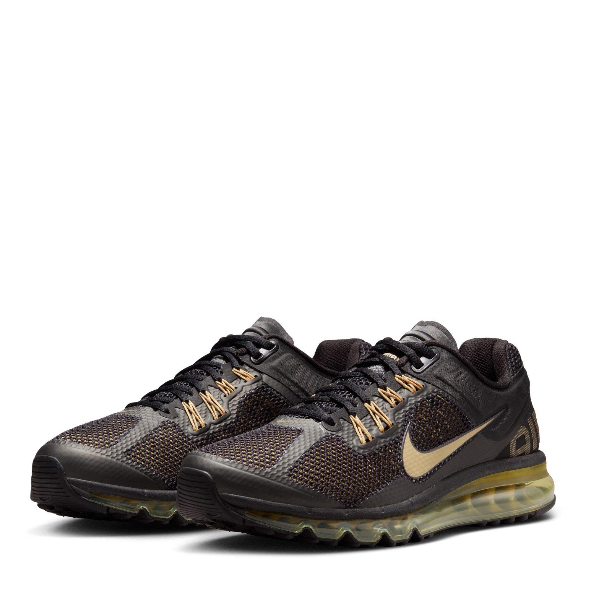 Nike air max 2017 black and gold best sale