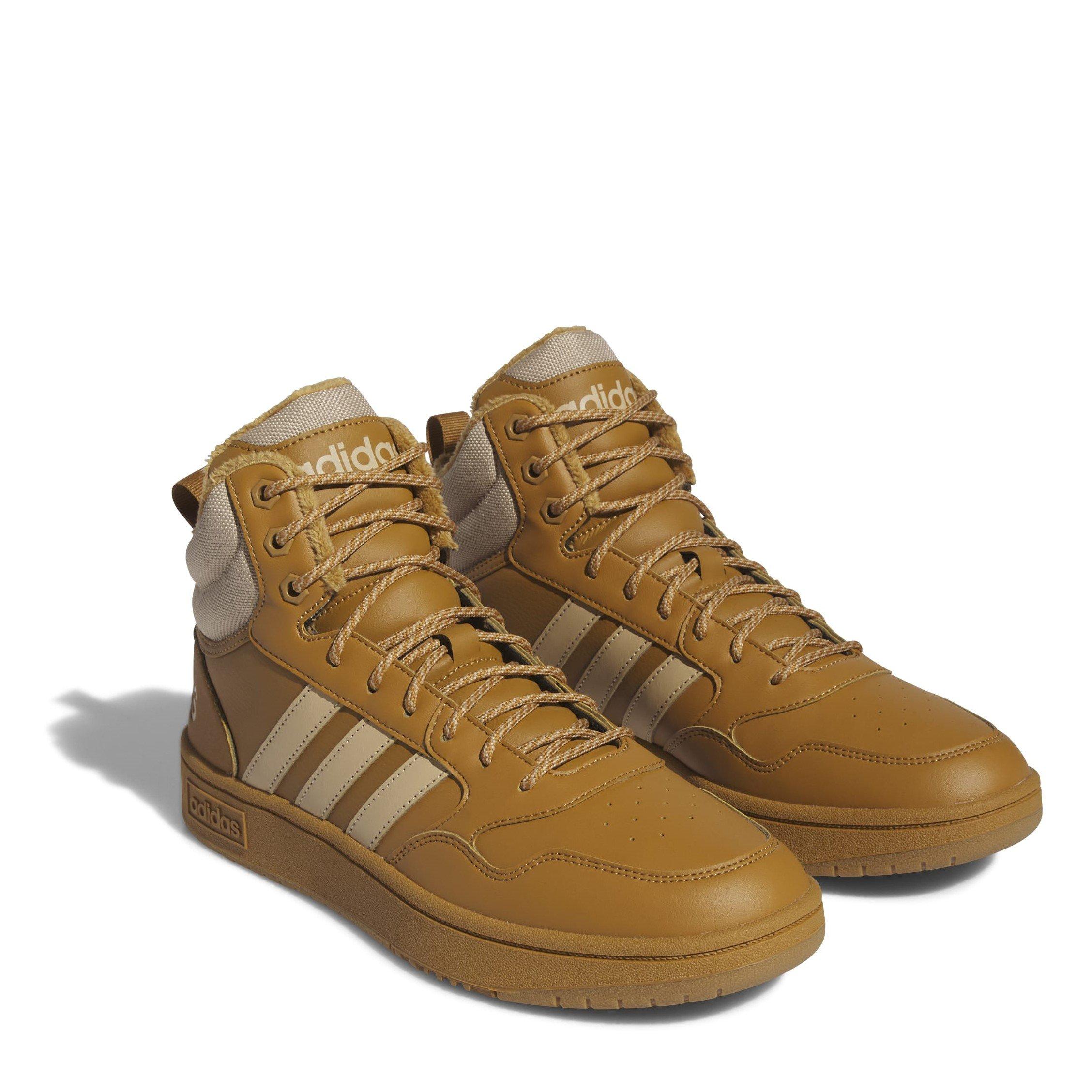 MESA/MAGBEI/MES - adidas - Hoops 3.0 Mid Lifestyle Basketball Winterized Shoes Mens - 3