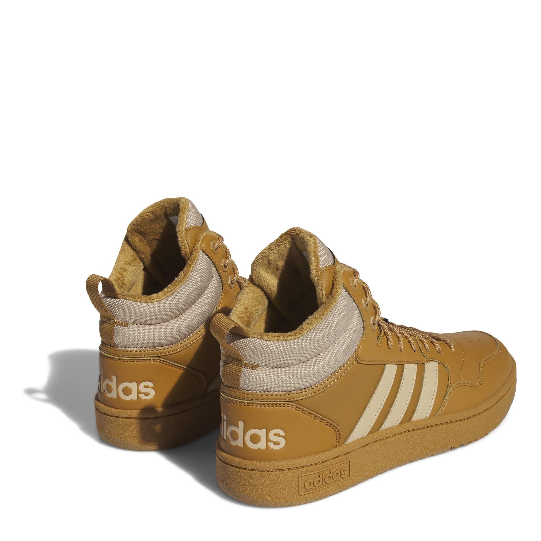 MESA/MAGBEI/MES - adidas - Hoops 3.0 Mid Lifestyle Basketball Winterized Shoes Mens - 4