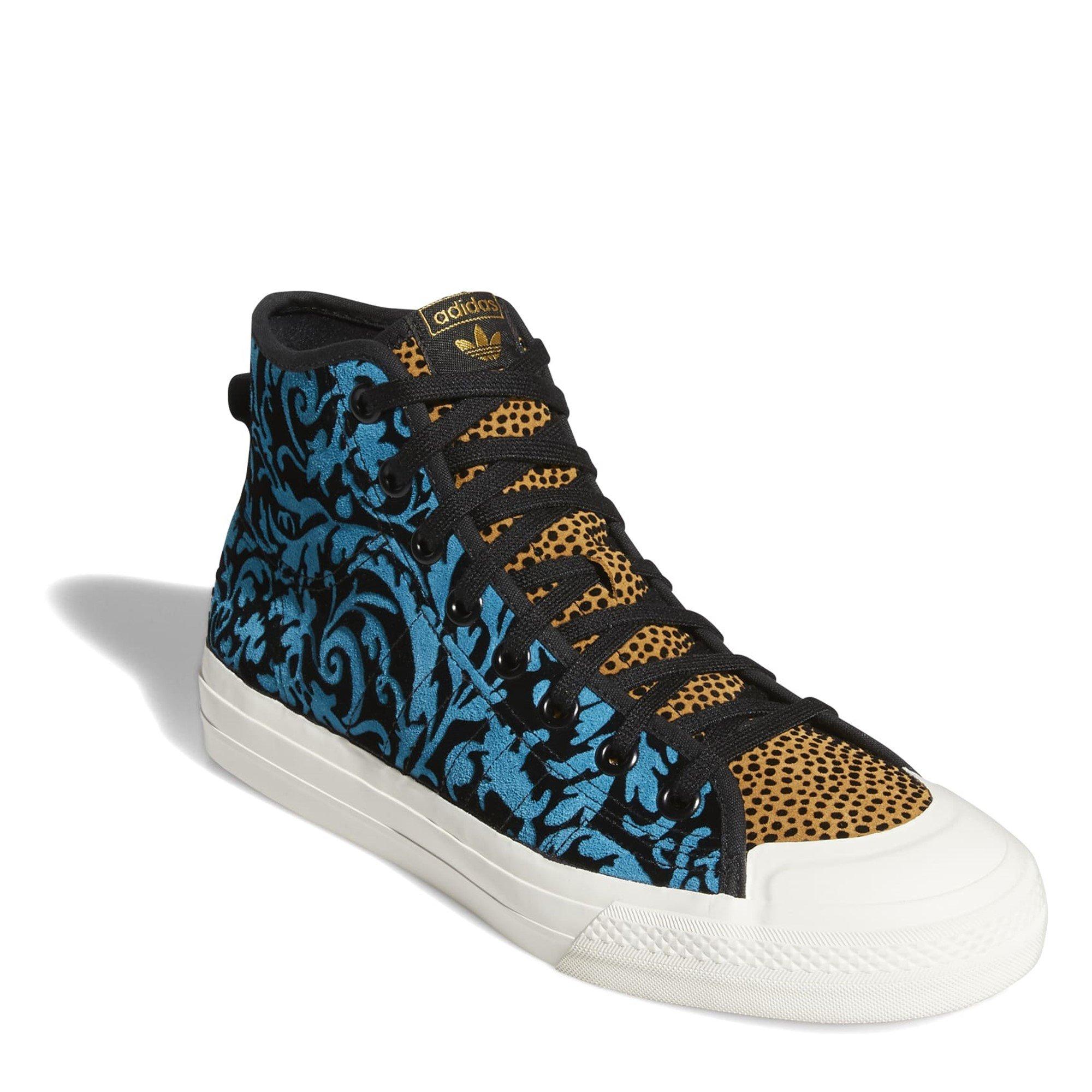 Cblack/Mesa - adidas Originals - Nizza Casual Low-Top Trainers - 3