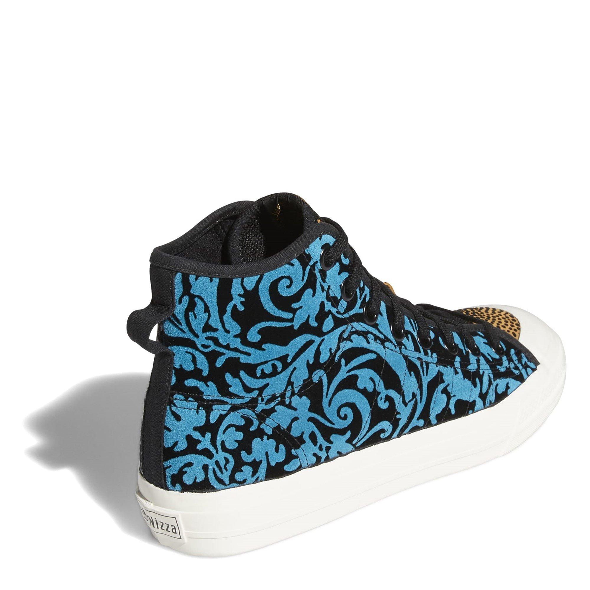 Cblack/Mesa - adidas Originals - Nizza Casual Low-Top Trainers - 4