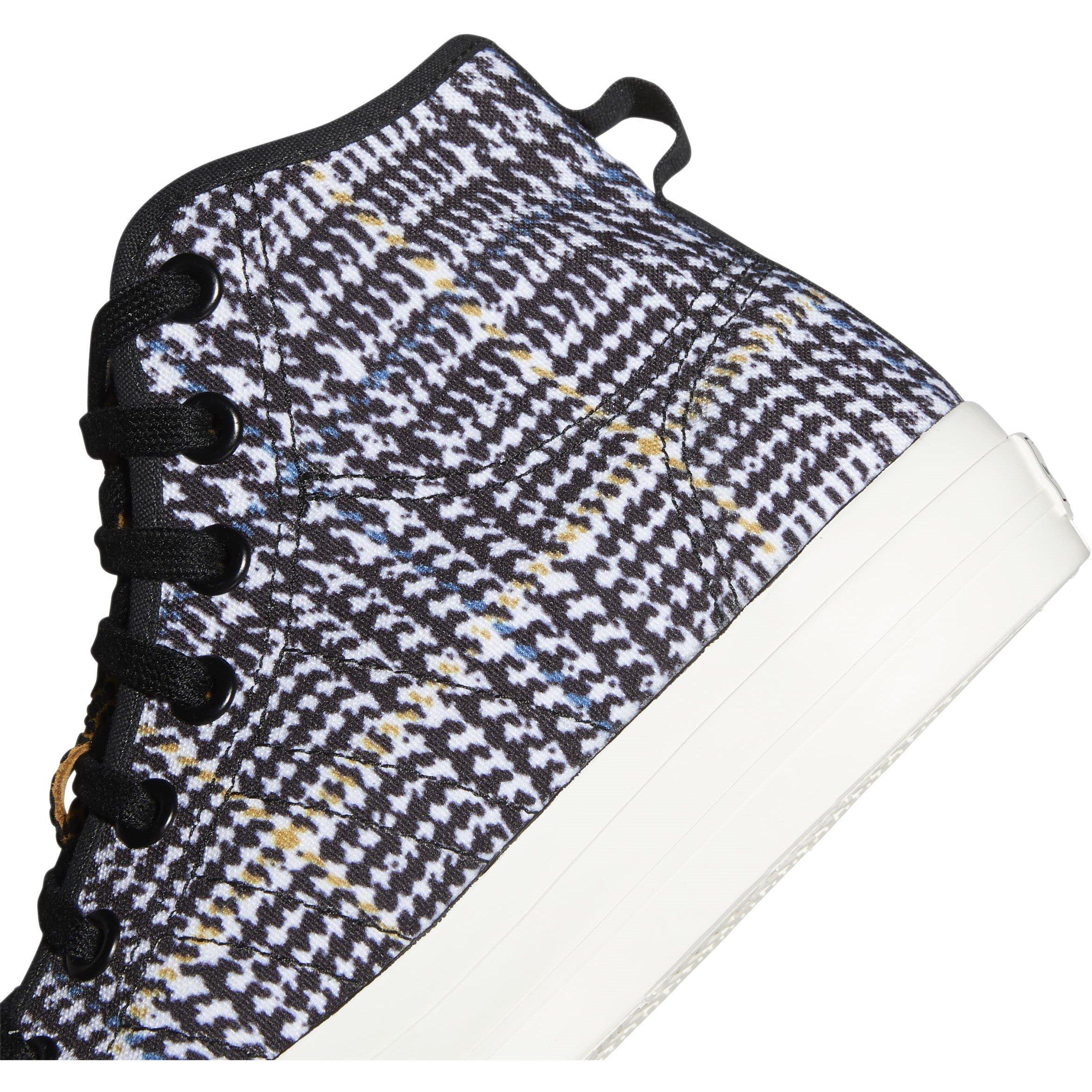 Cblack/Mesa - adidas Originals - Nizza Casual Low-Top Trainers - 8