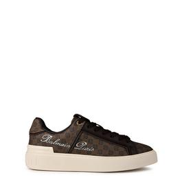 Balmain Logo Court Sneakers