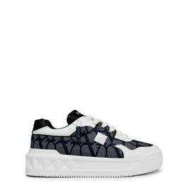 Valentino Garavani Toile Iconographe One Stud Xl Sneakers