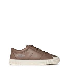 Valentino Garavani City Planet Leather Trainers