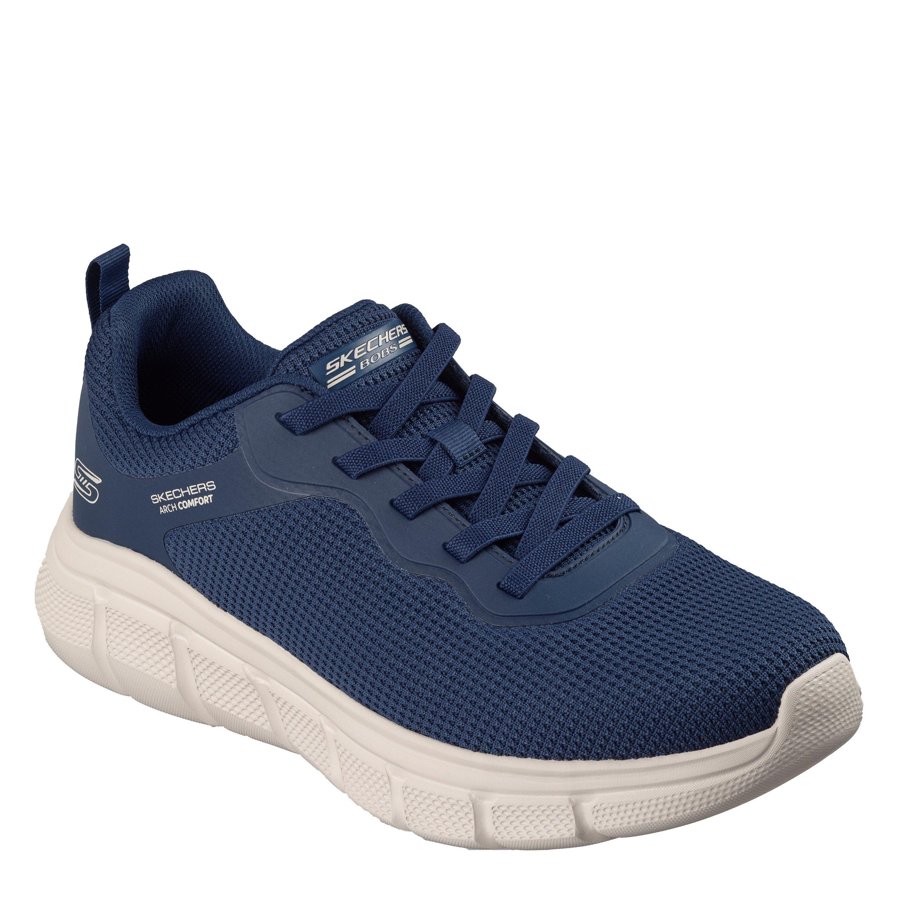 Navy - Skechers - BOBS Sport B Flex Mens Shoes - 3