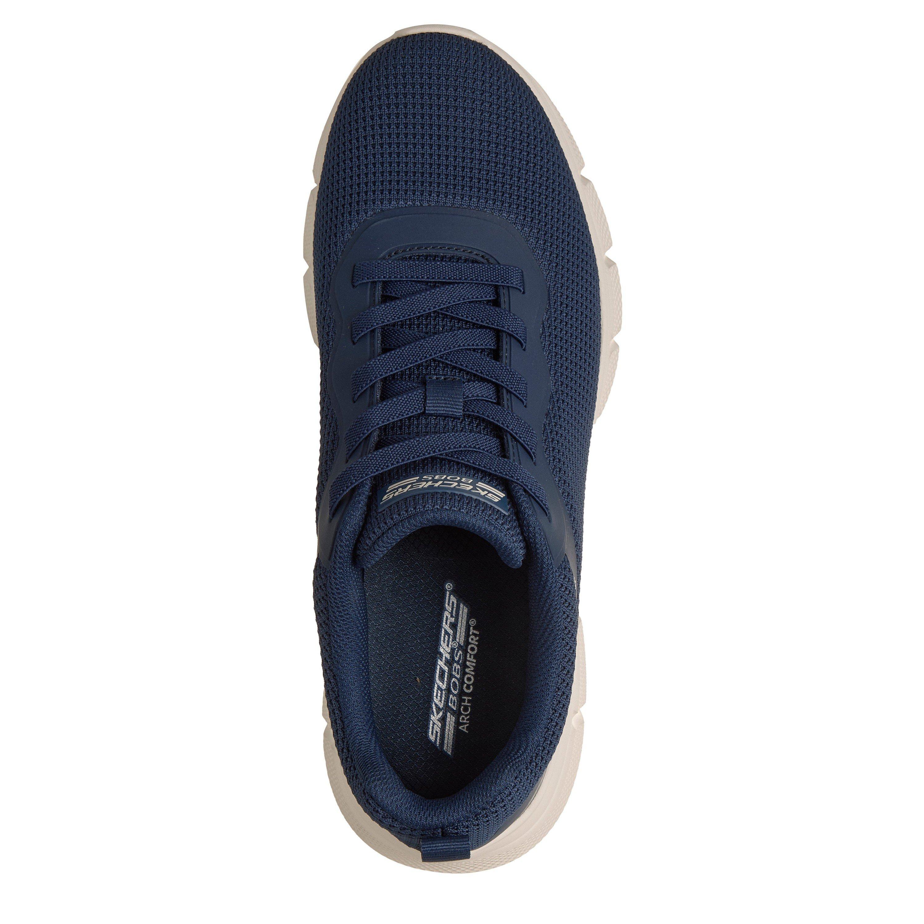 Navy - Skechers - BOBS Sport B Flex Mens Shoes - 4