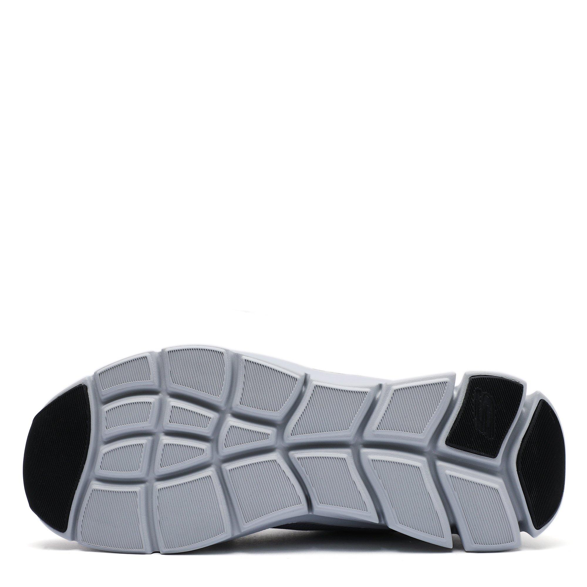 Grey/Red - Skechers - Flex Comfort Trainers - 4