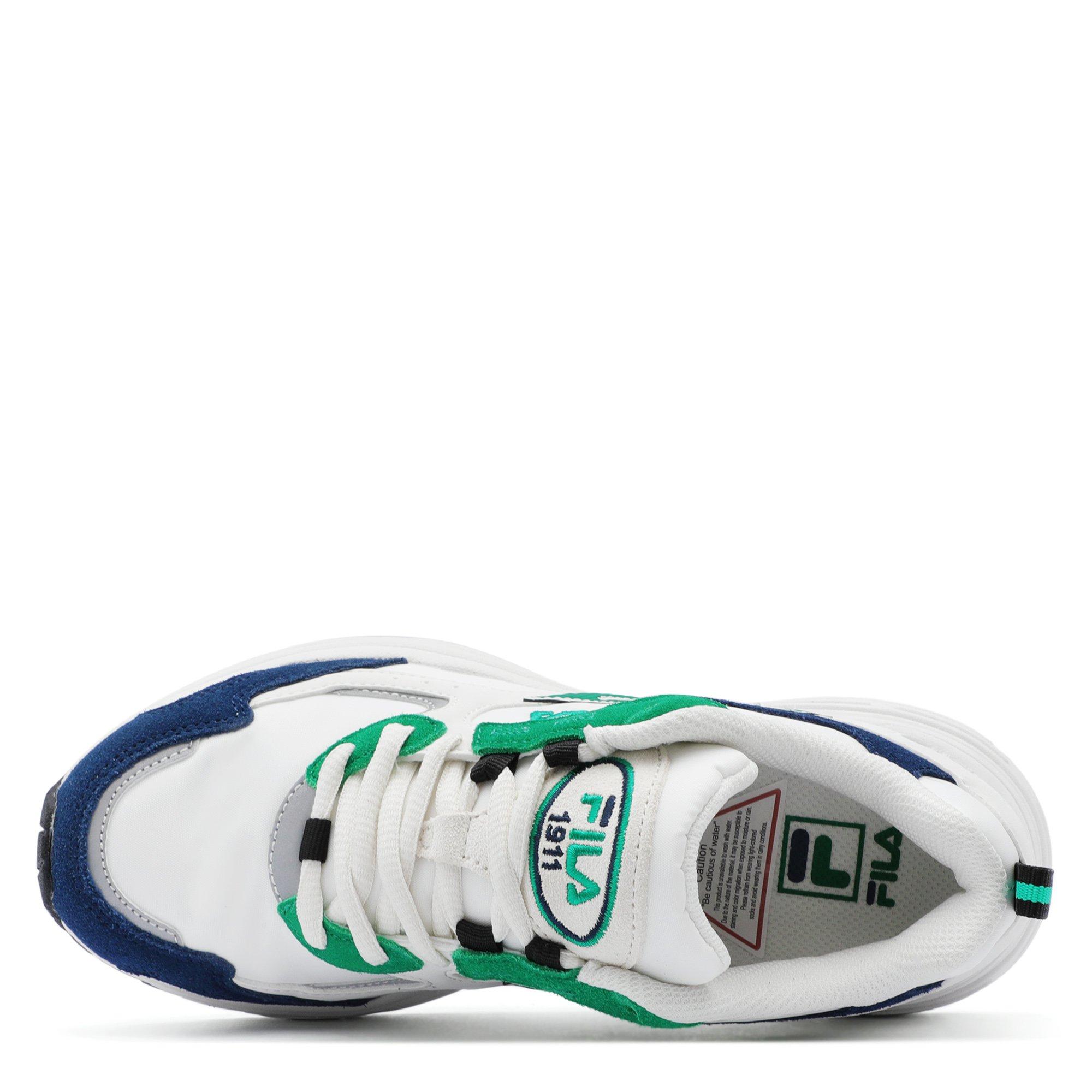 Green/Blue/Wht - Fila - Rayflide Nylon Trainers Adults - 3