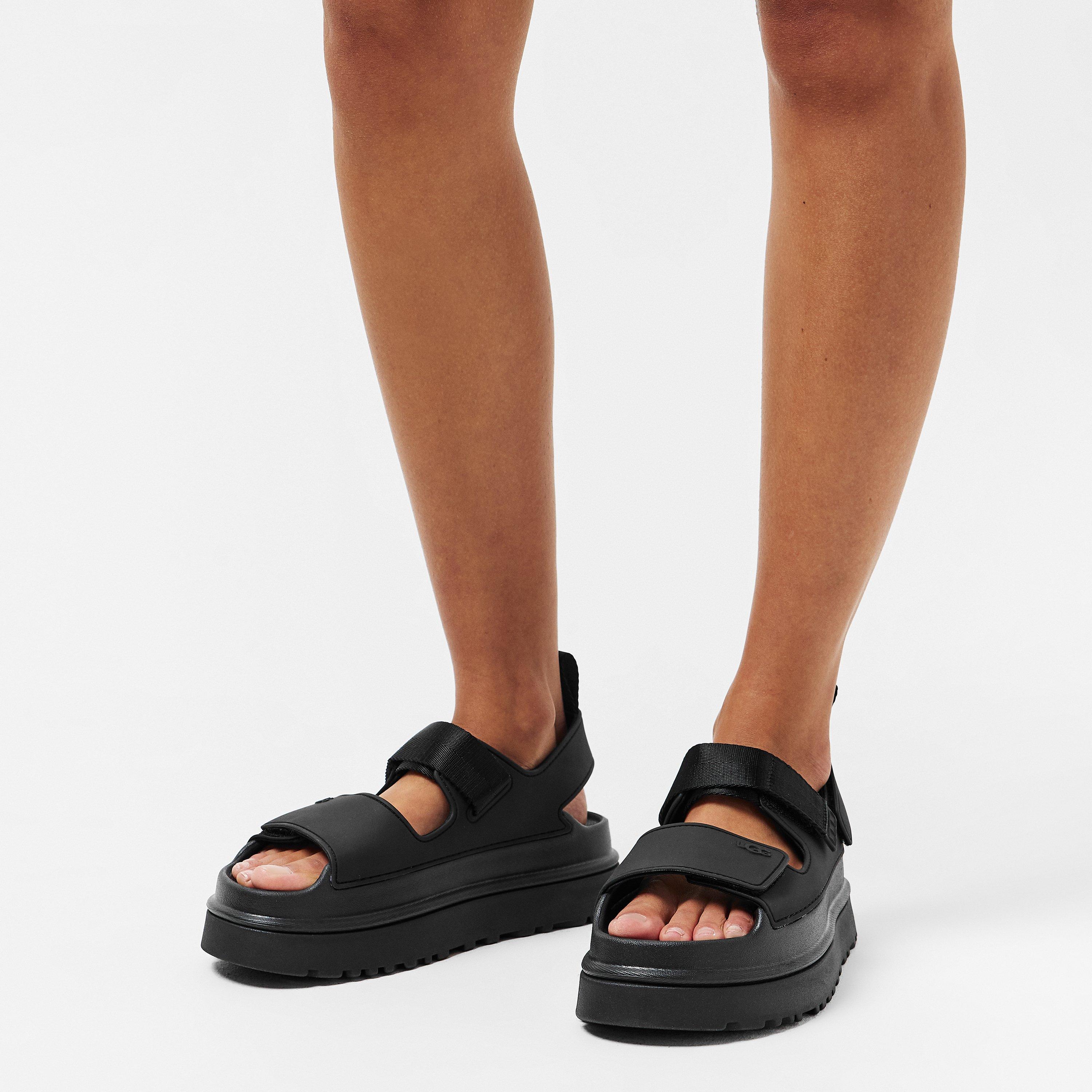 Black - Ugg - Golden Glow Sandals - 3