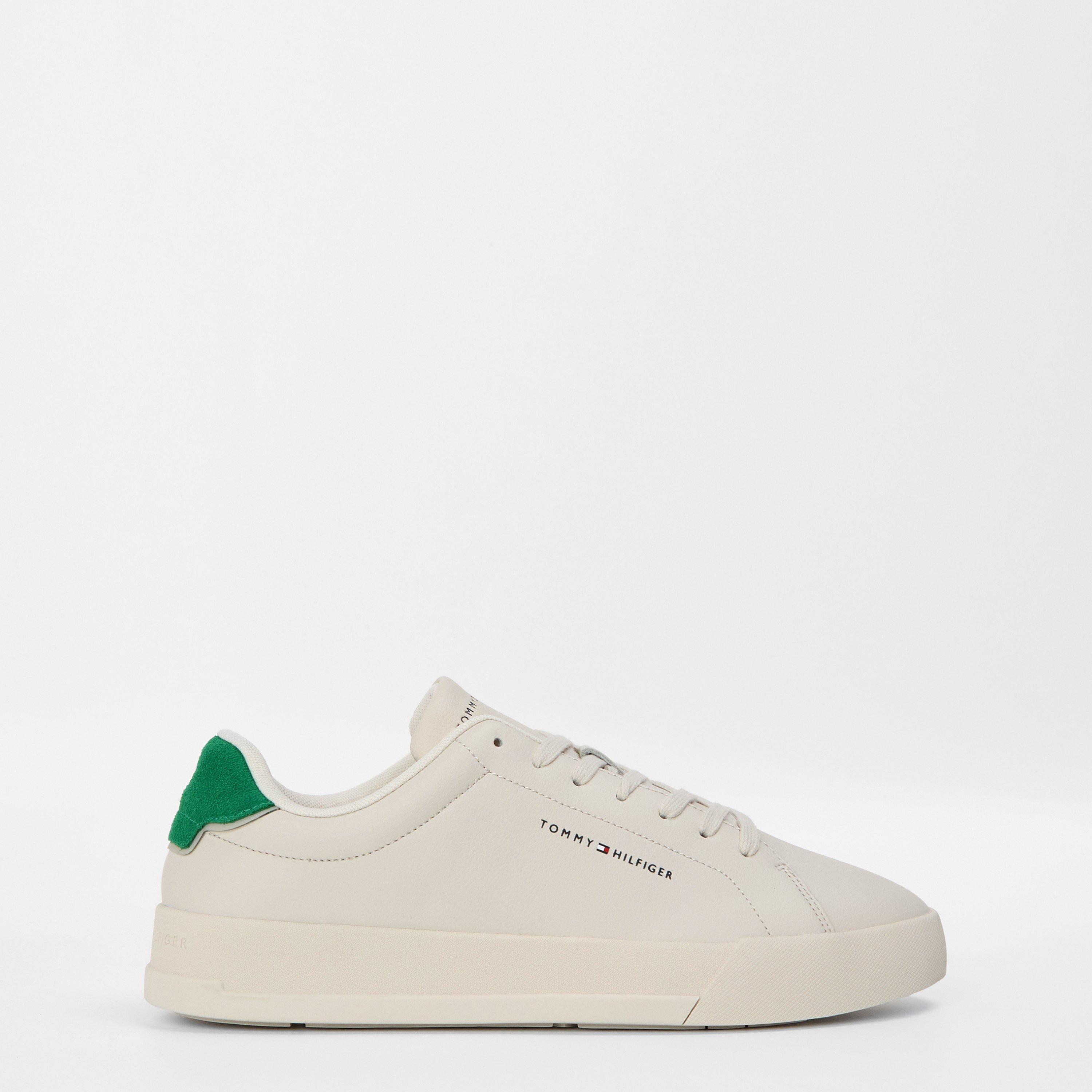 Court Leather Low Top Trainers