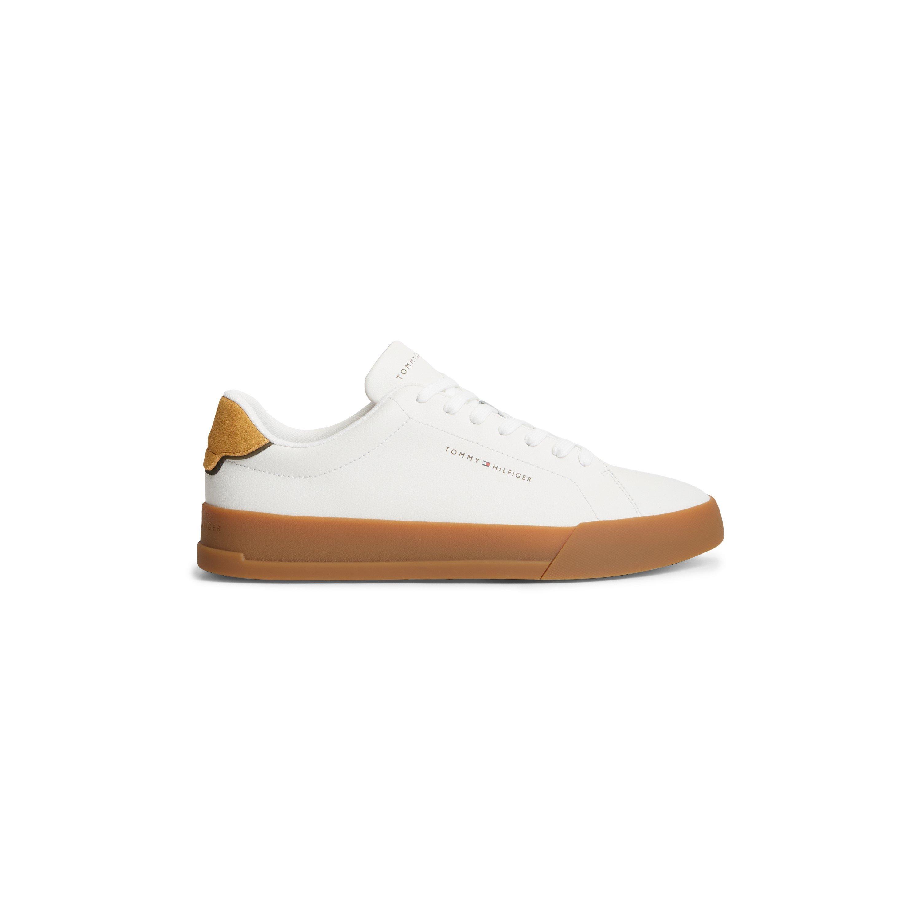 Court Leather Low Top Trainers