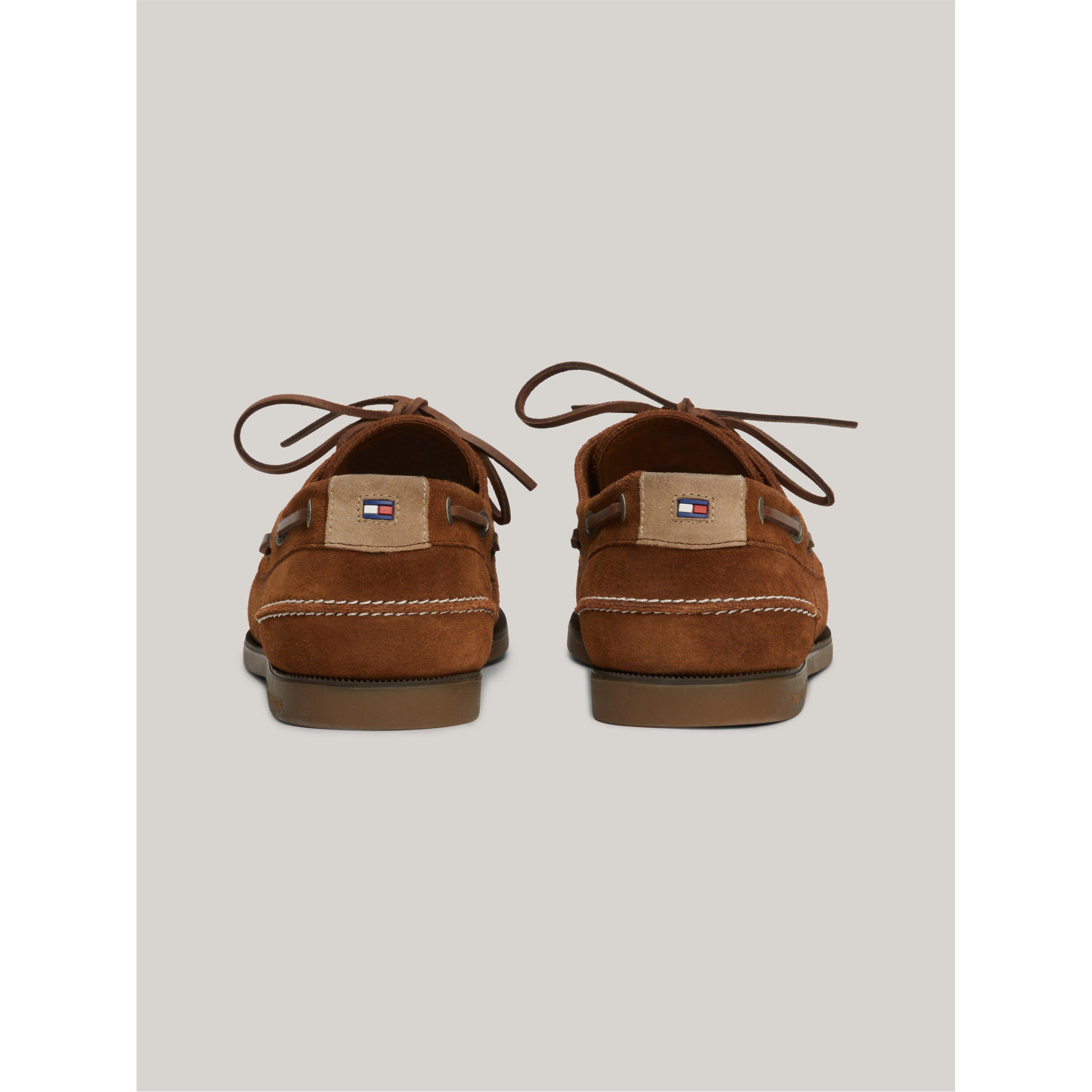 Coconut Grove - Tommy Hilfiger - Men's Suede Boat Shoes - 7