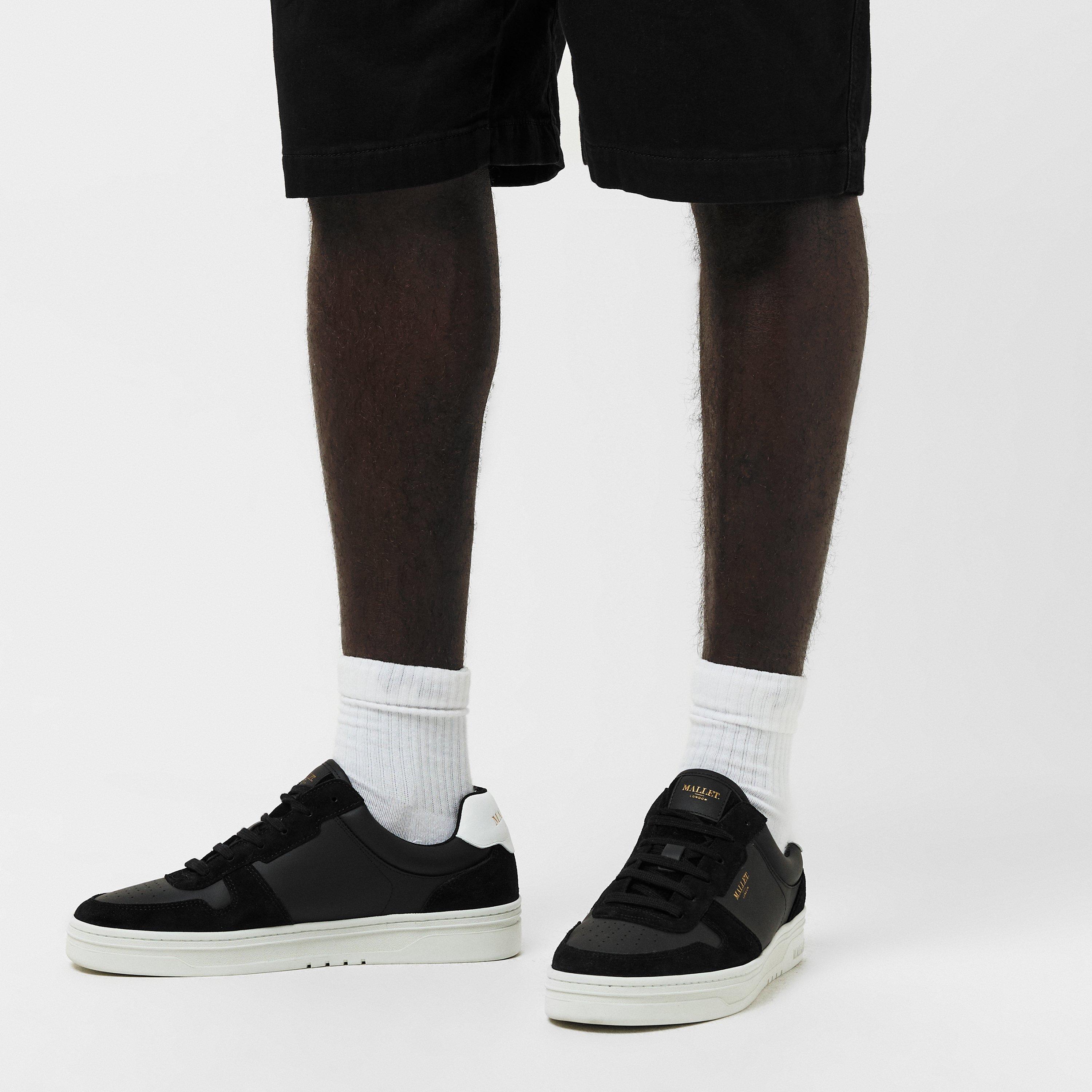 Black - Mallet - Bentham Court Trainers - 2