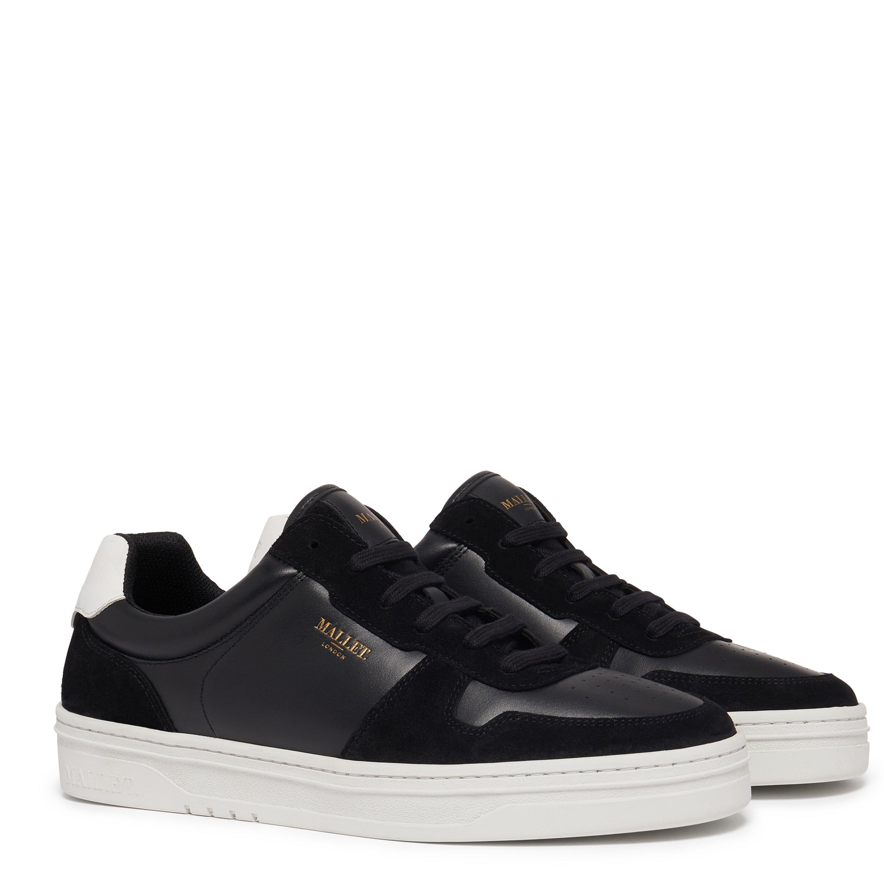 Black - Mallet - Bentham Court Trainers - 3