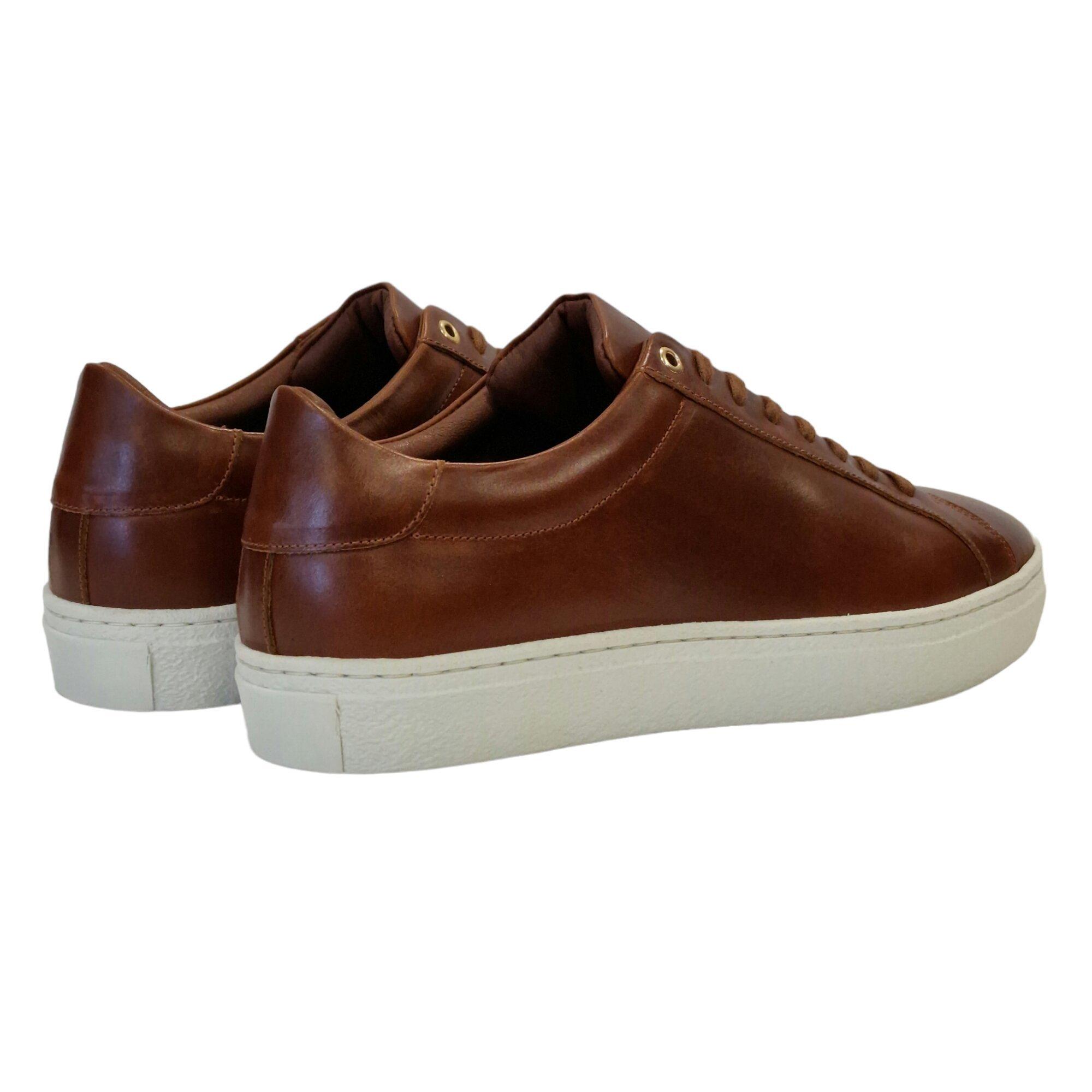 Tan/Hvid - Firetrap - Franck Low-Top Trainers - 4
