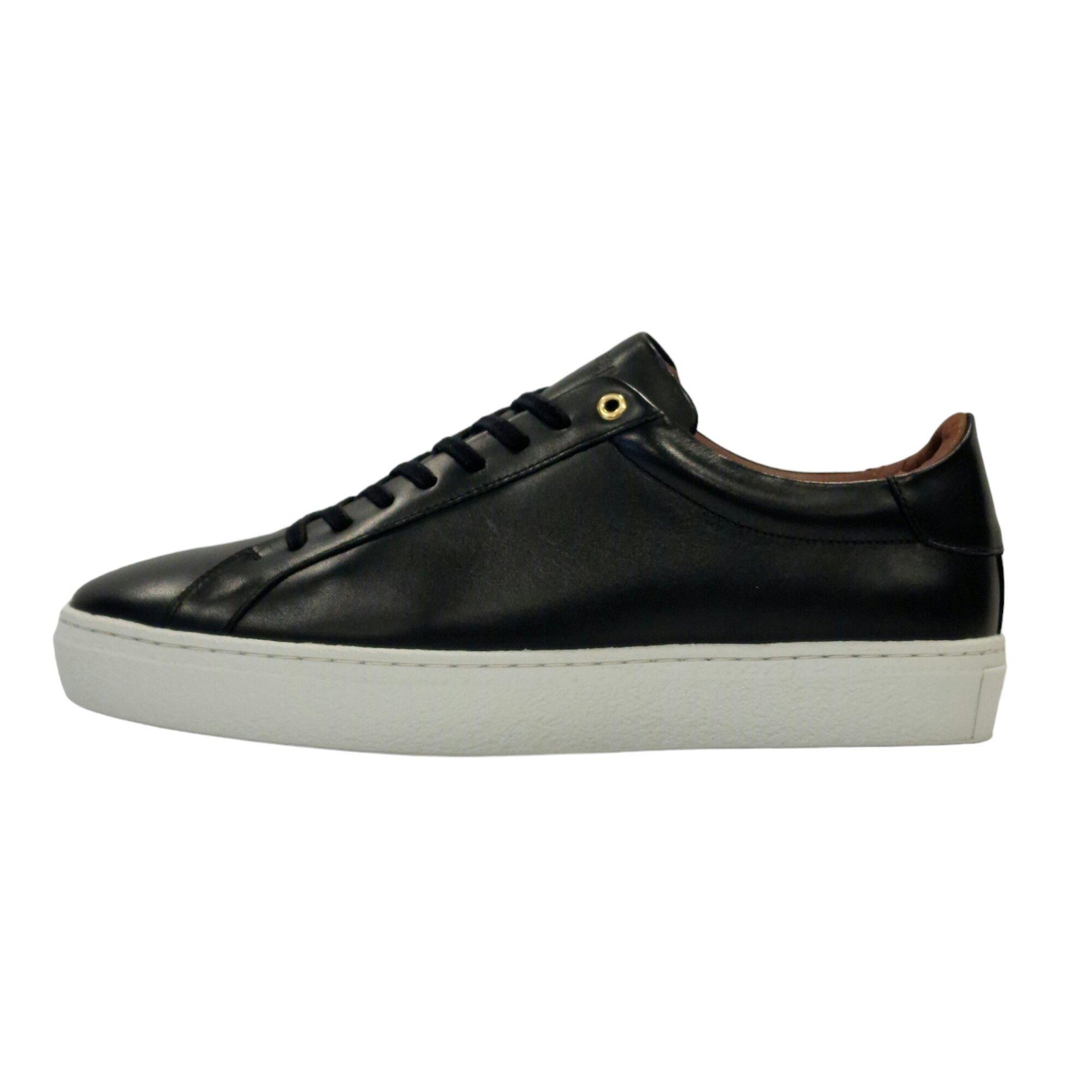 Black/White - Firetrap - Men's Franck Low-Top Trainers - 1