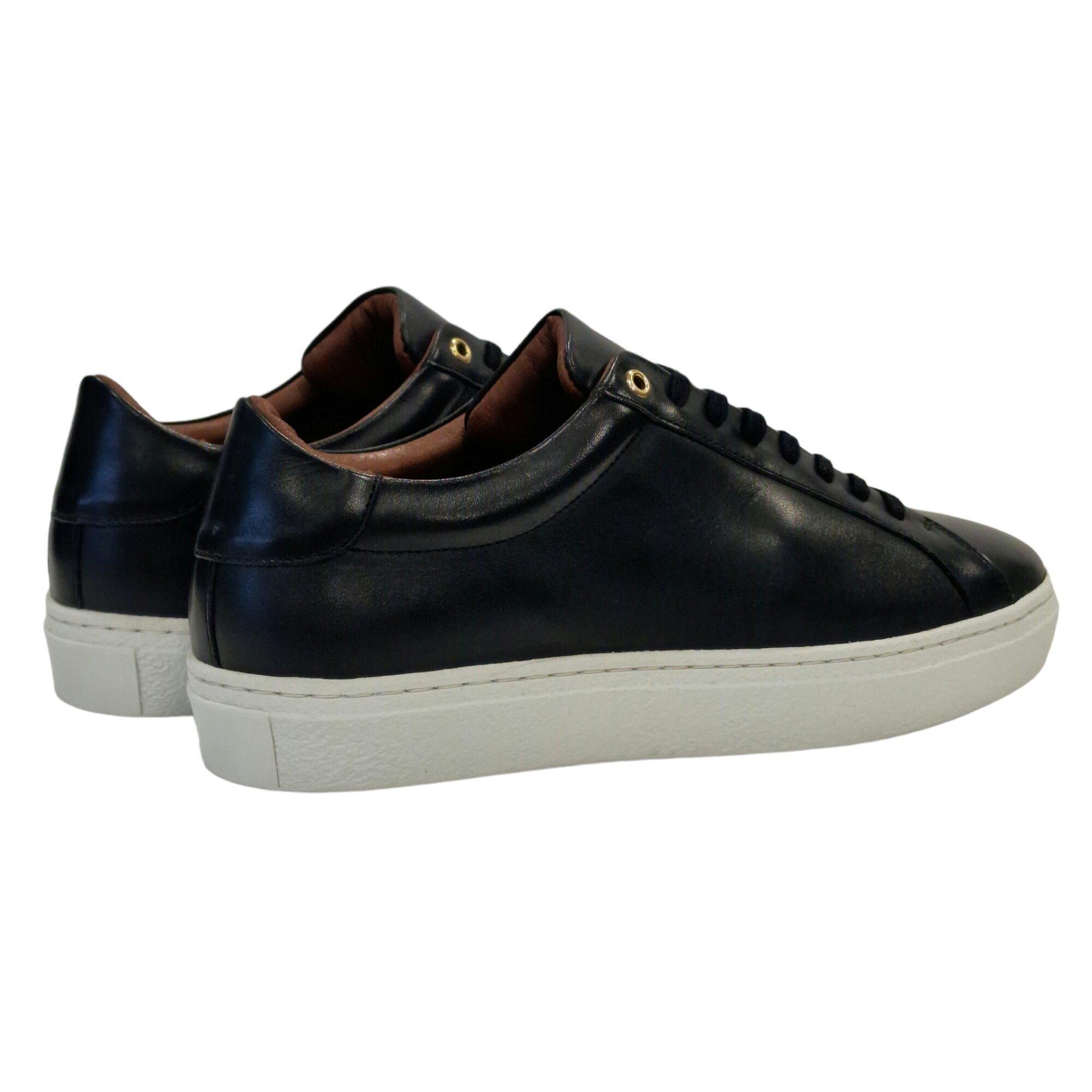 Black/White - Firetrap - Men's Franck Low-Top Trainers - 4