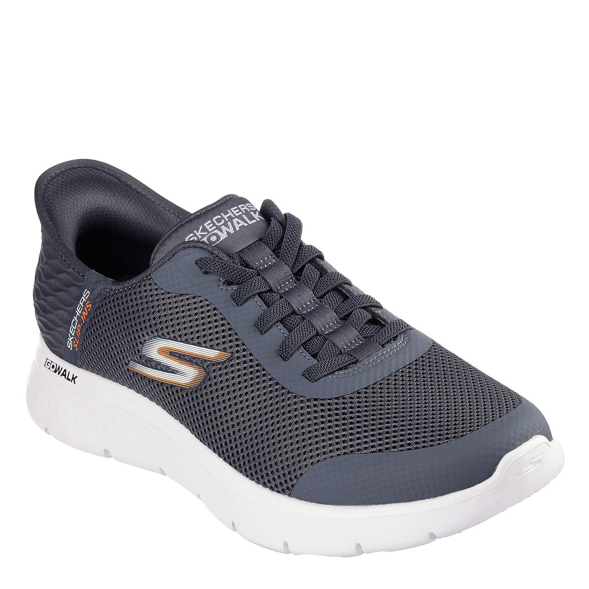 Grey - Skechers - Slip-Ins: Go Walk Flex - Hands Up - 3