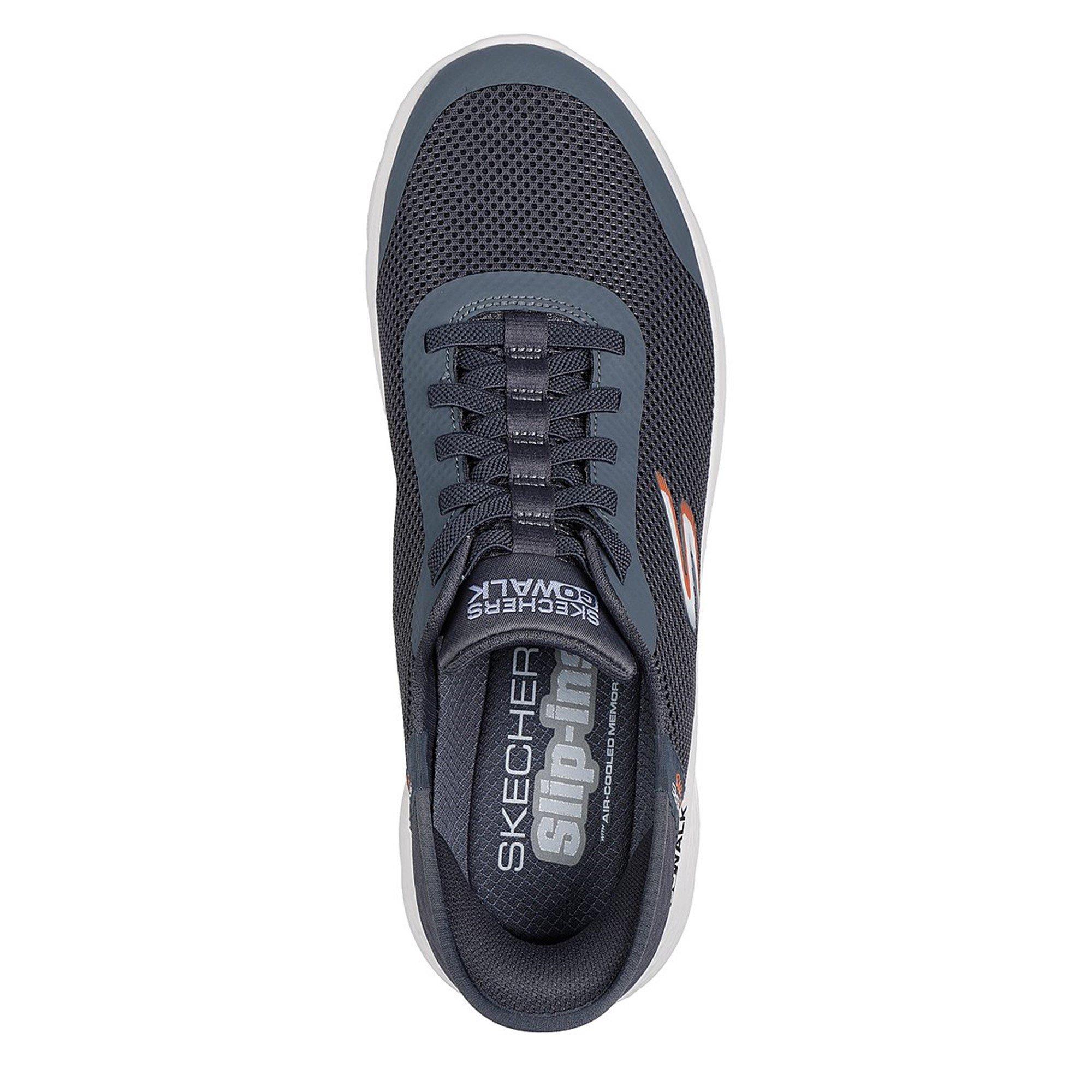 Grey - Skechers - Slip-Ins: Go Walk Flex - Hands Up - 4
