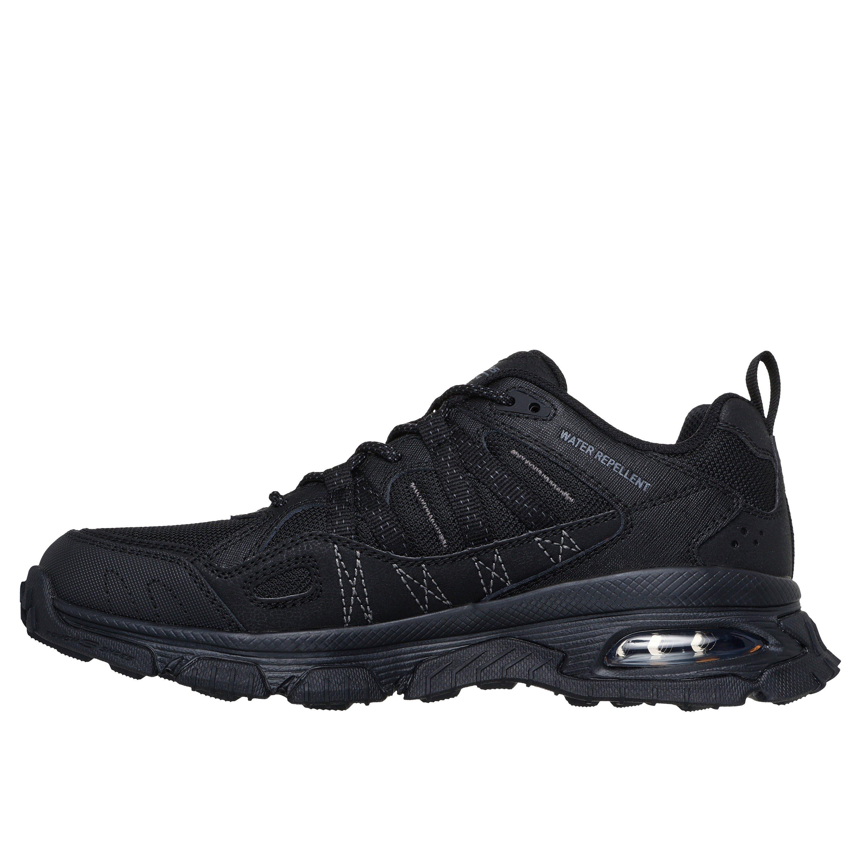 Black/Synthtc - Skechers - Air Envoy Casual Low-Top Trainers - 2