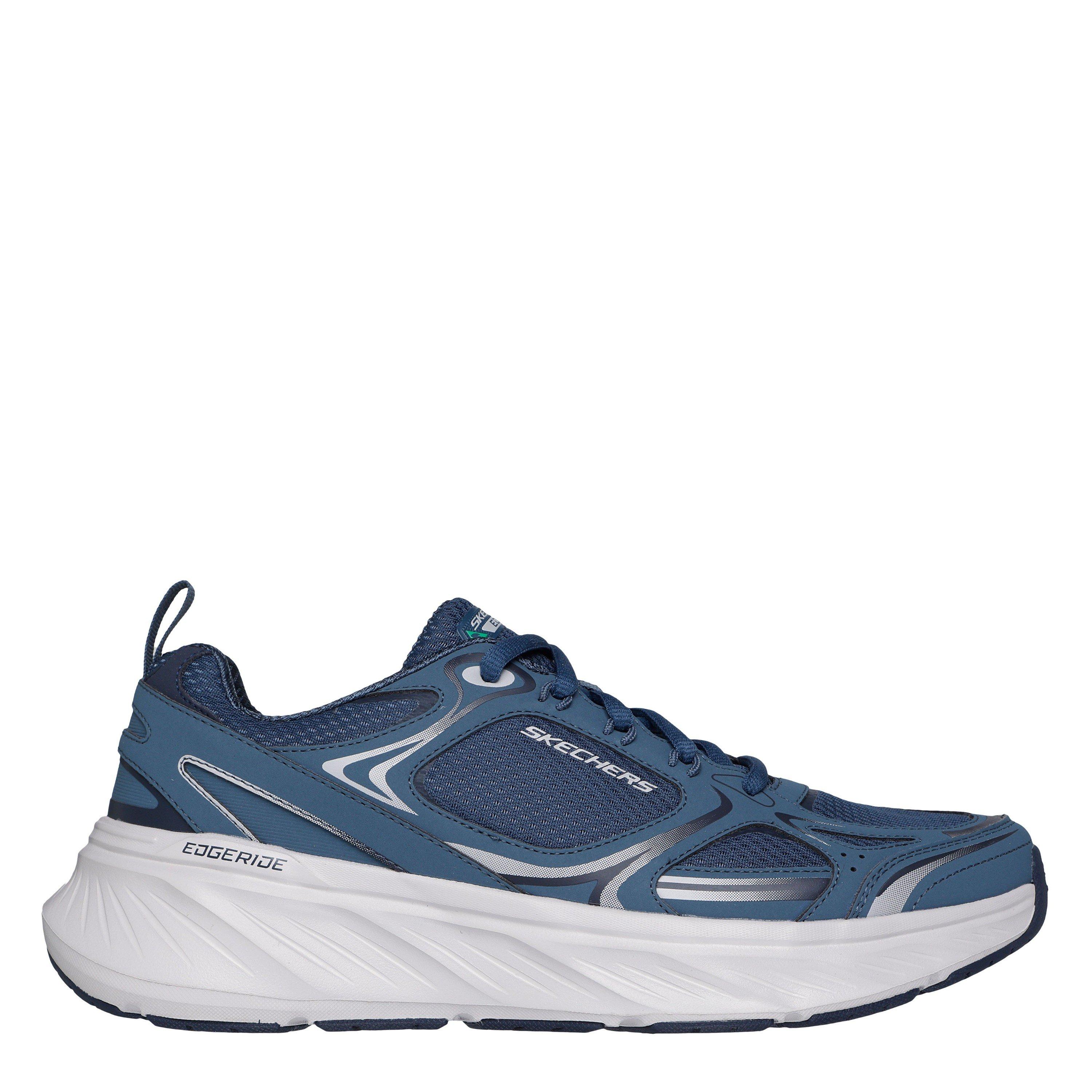 Skechers Men's Edgeride Exodis Casual Low-Top Trainers - Slate/Mesh - 10 (45)