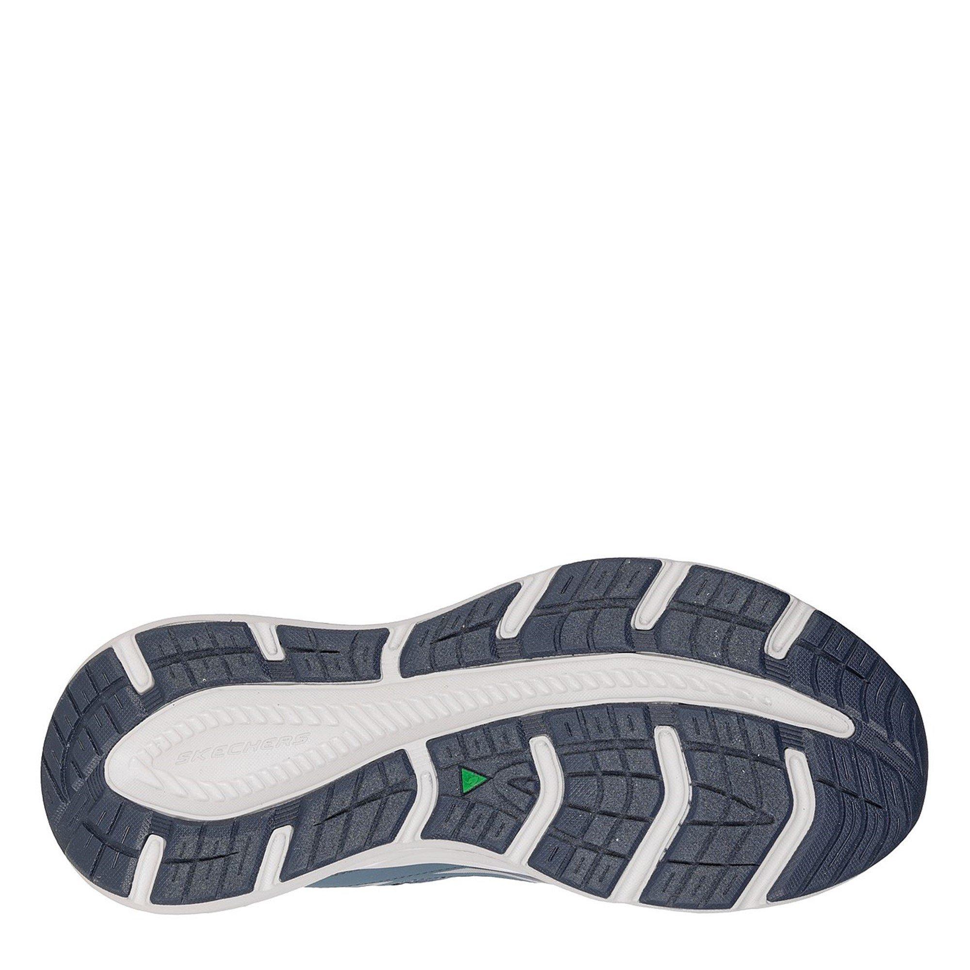 Slate/Mesh - Skechers - Edgeride Exodis Casual Low-Top Trainers - 4