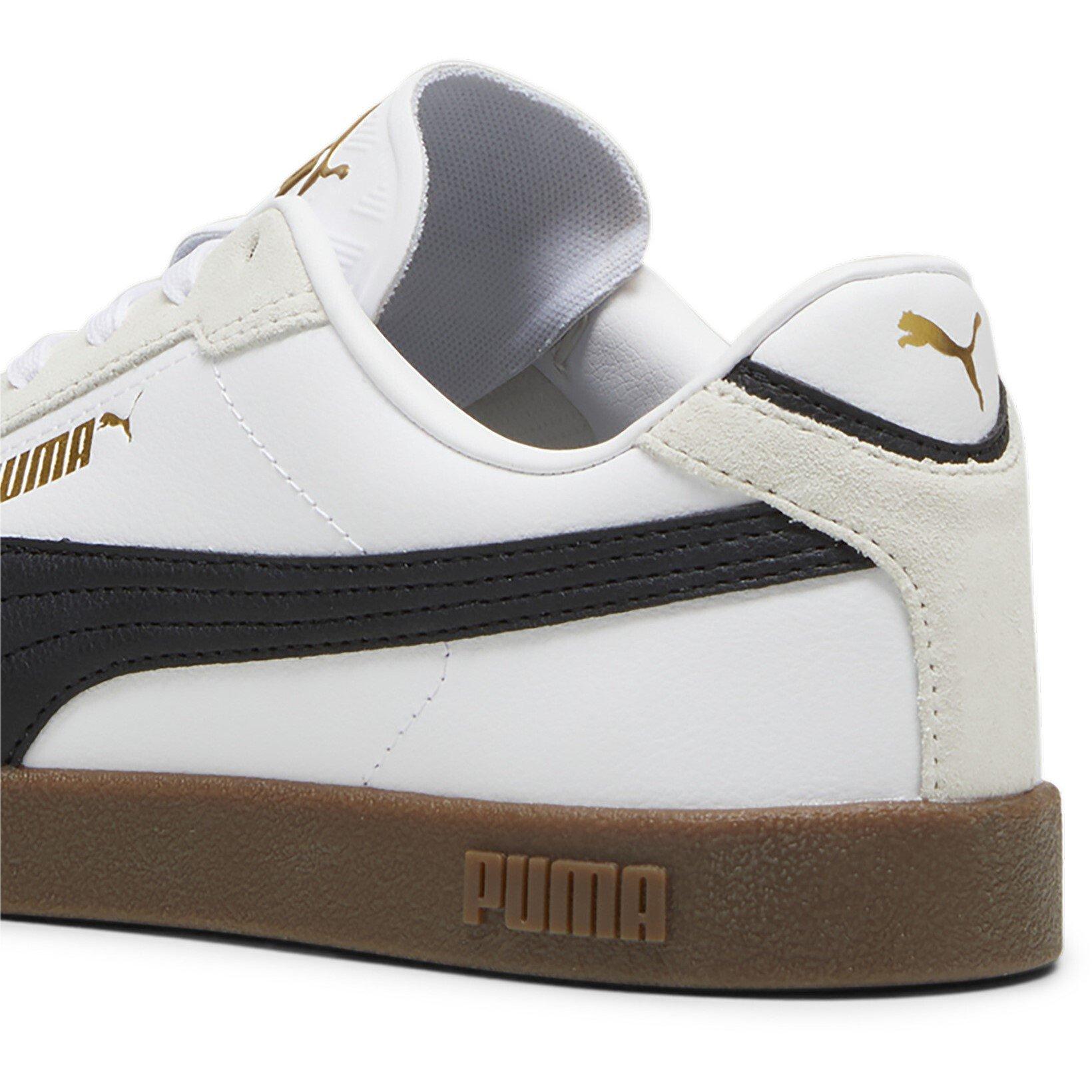 Wht-Blk-V.Gray - Puma - PUMA Club II Era Mens Shoes - 5