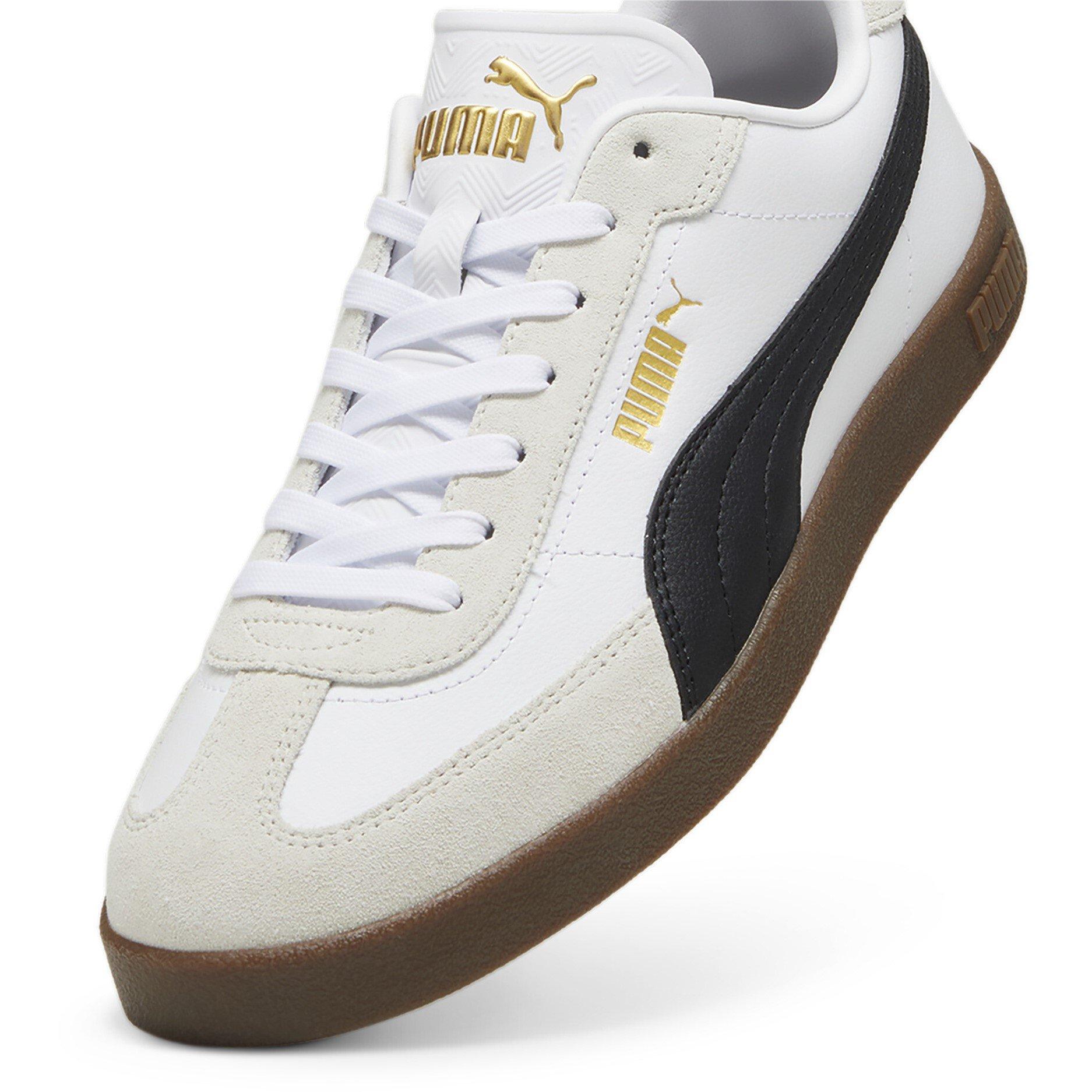 Wht-Blk-V.Gray - Puma - PUMA Club II Era Mens Shoes - 6