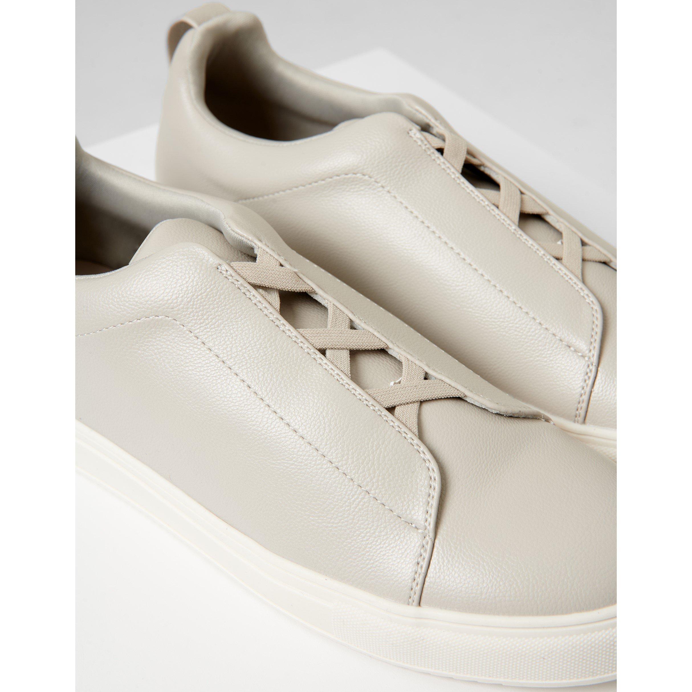 Grijs - Threadbare - Men's Acefield Casual Low-Top Trainers - 2