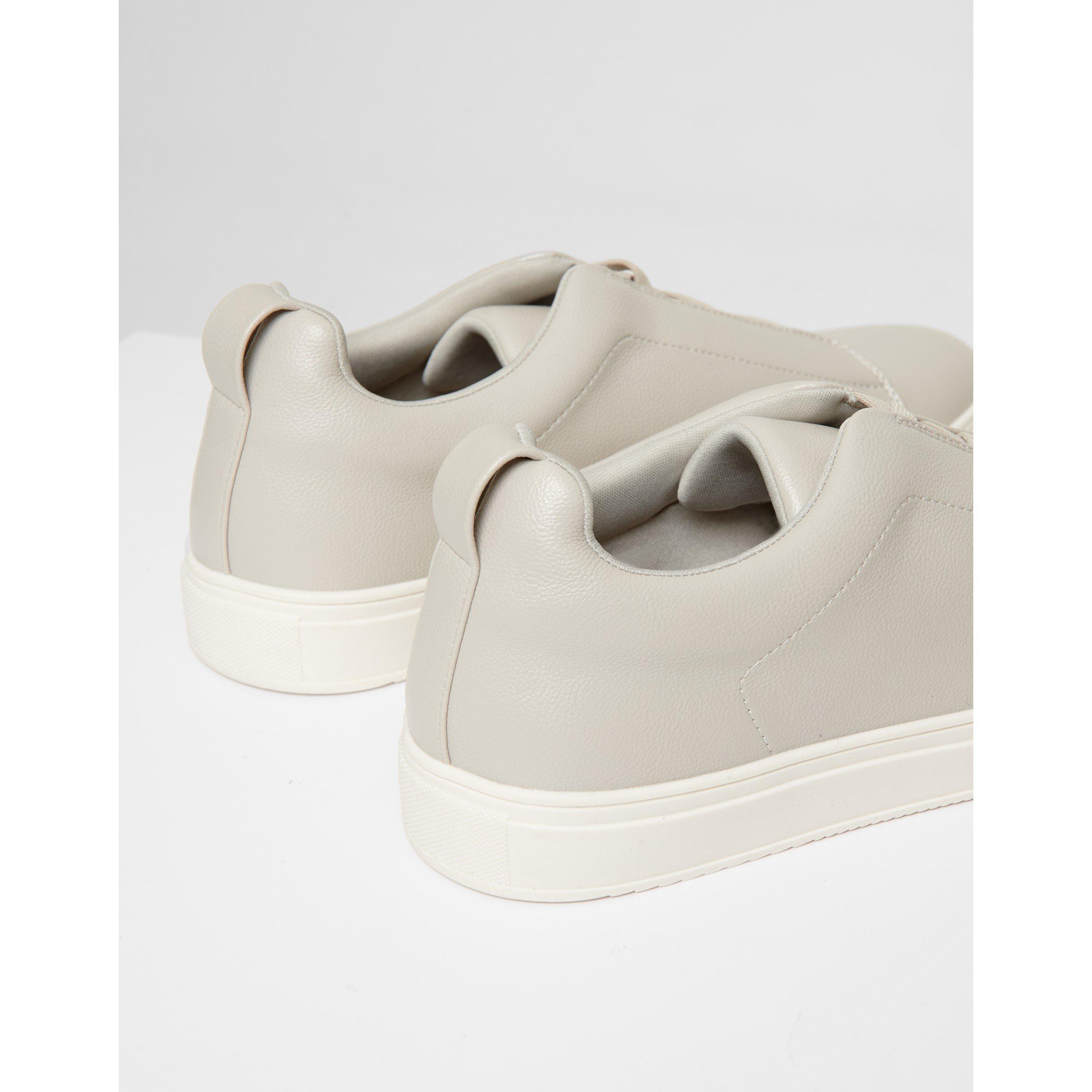 Grijs - Threadbare - Men's Acefield Casual Low-Top Trainers - 4