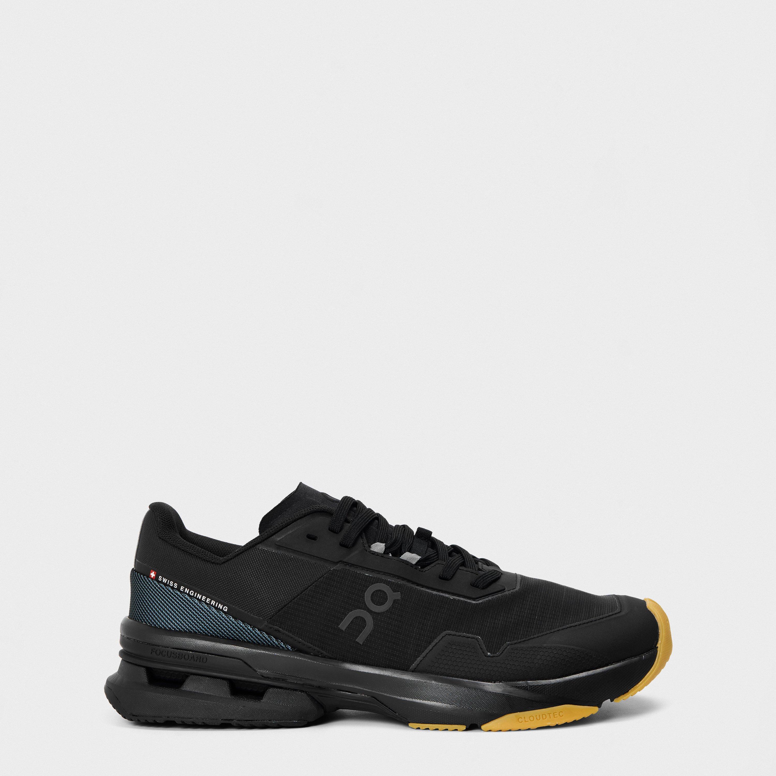 On Men's Cloudpulse Pro Training Shoes - Black/Rock - Size 7 (40.5)
