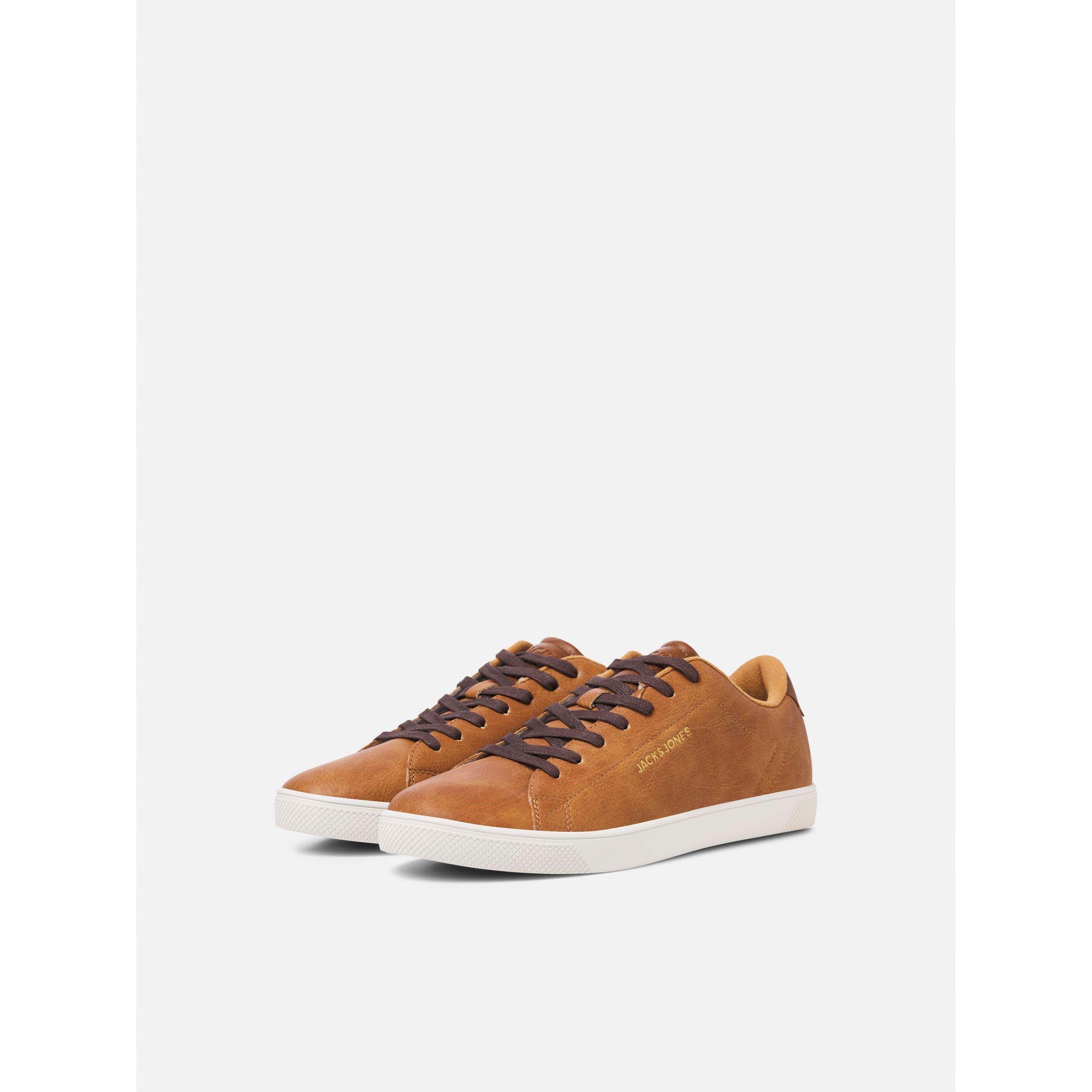 Cognac - Jack and Jones - Bosley PU Sneaker Mens - 6