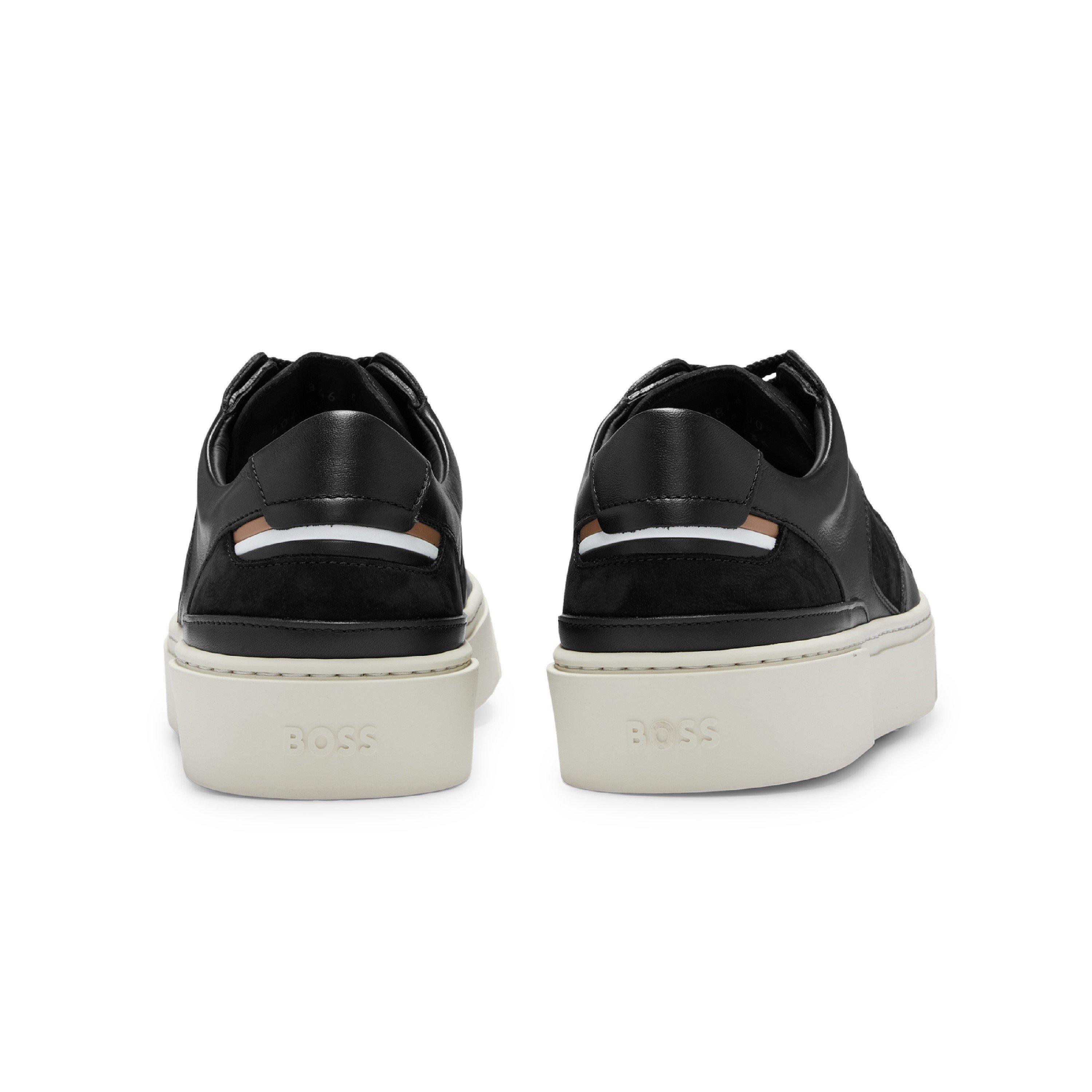 Black - Boss - Men's Gary Tenn Casual Trainers - 3