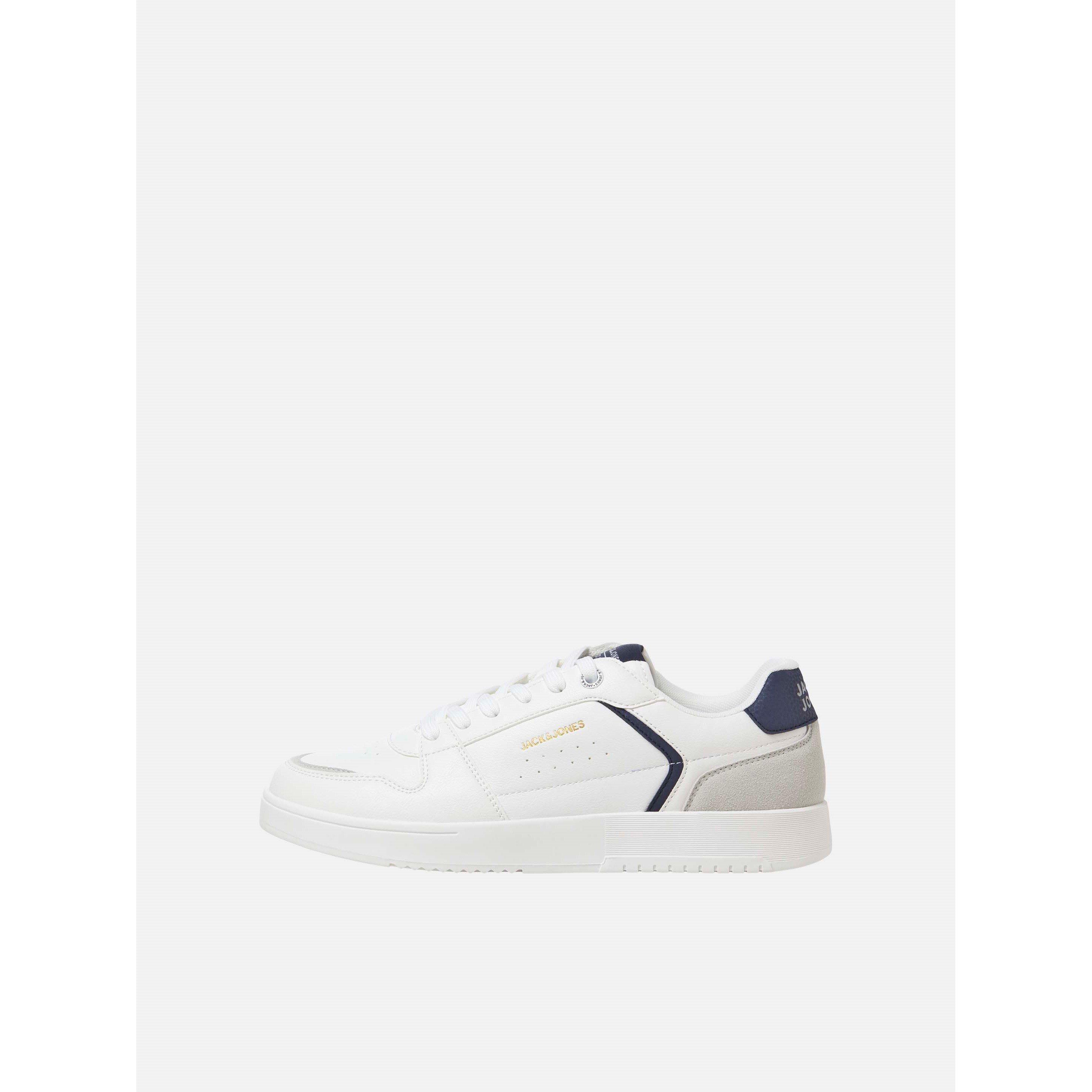 Jack And Jones Men's Ealing Pu Sneaker - White - 8 (42)