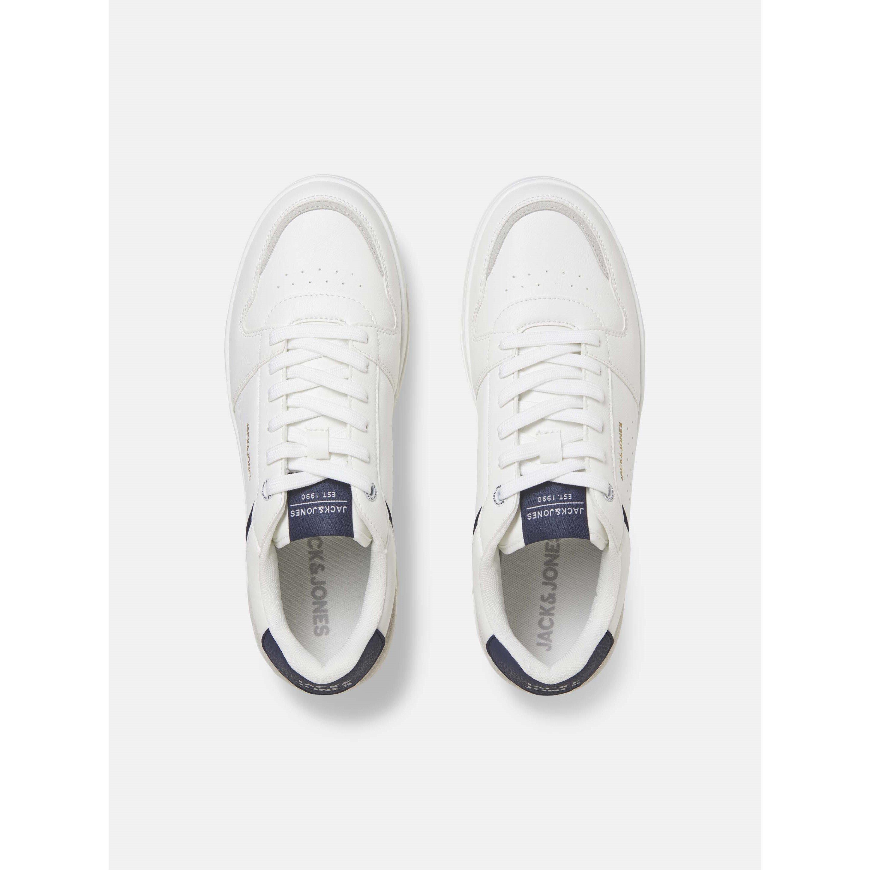 Weiß - Jack and Jones - Ealing PU Sneaker Mens - 3