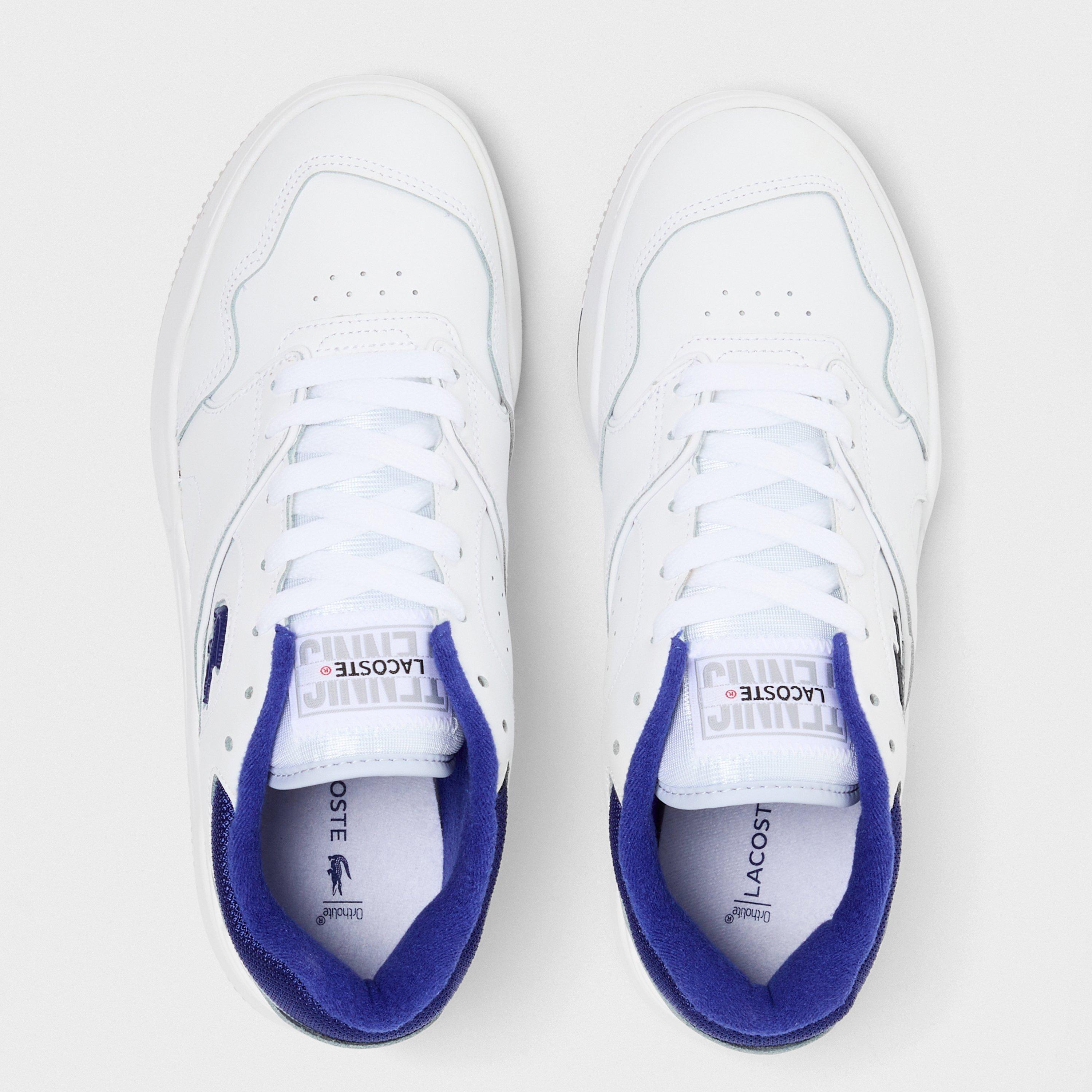 Wht/Blu - Lacoste - Lineshot Casual Low-Top Trainers - 4