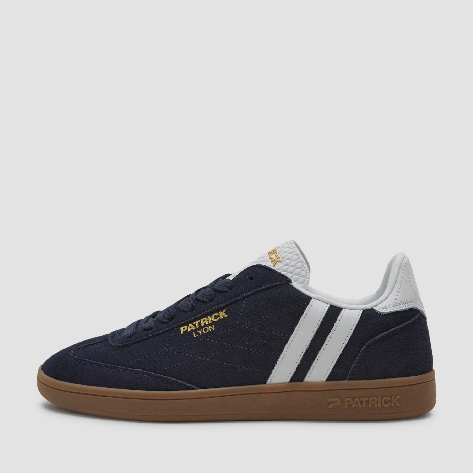 Navy/White/Gum - Patrick - Men's Lyon Cupsole Low-Top Trainers - 2
