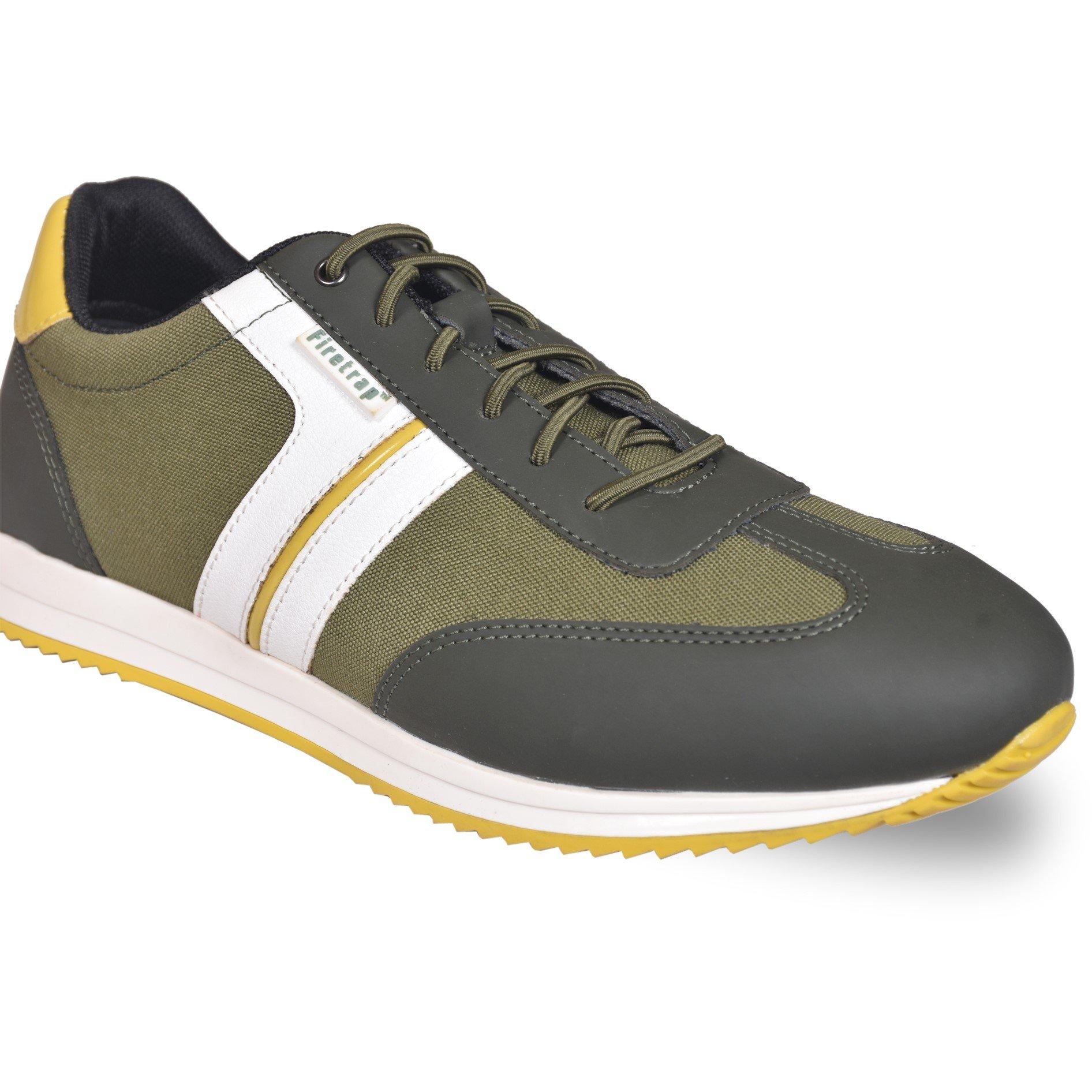 Olive/Gelb - Firetrap - Mexico trainers Sn62 - 3