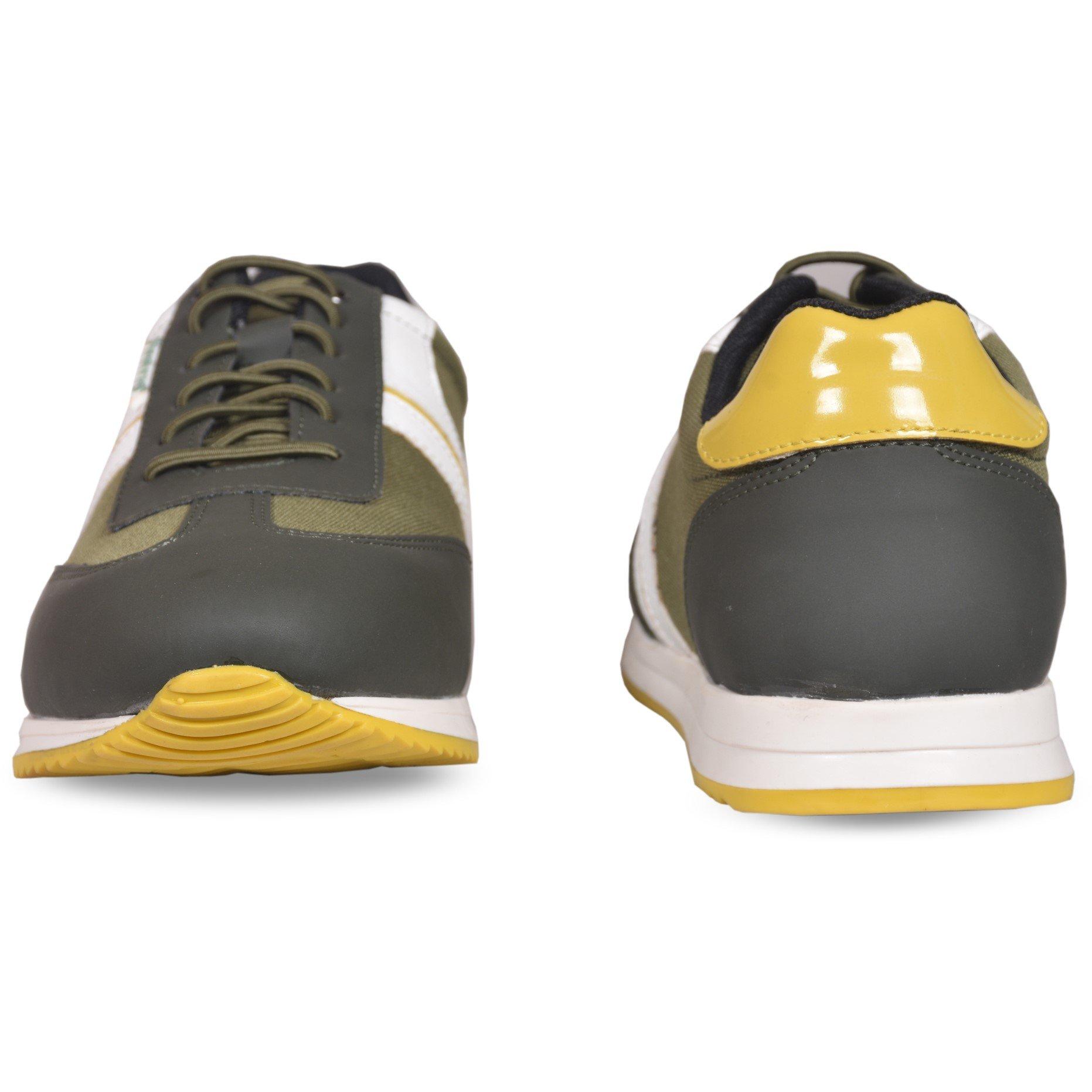 Olive/Gelb - Firetrap - Mexico trainers Sn62 - 5