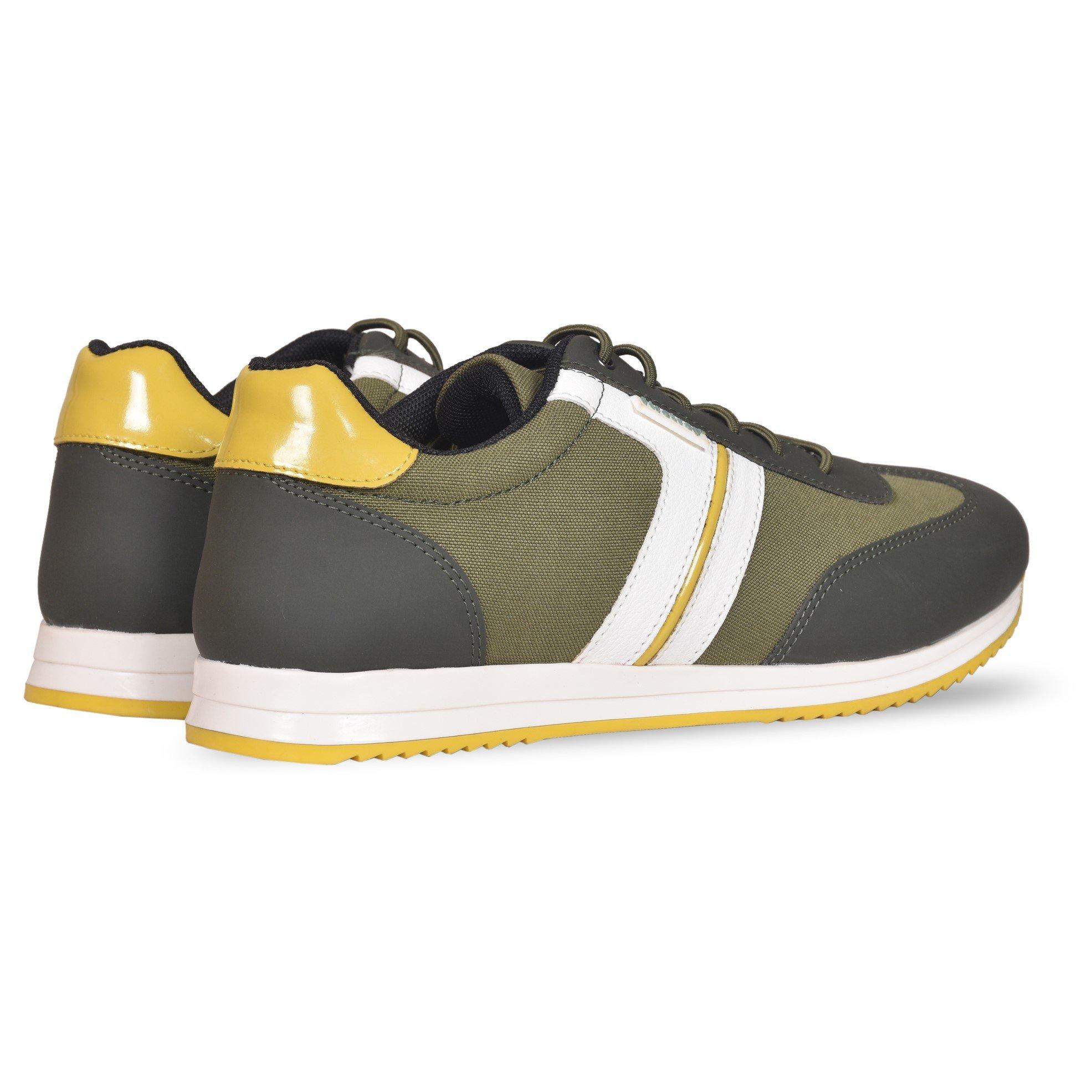 Olive/Gelb - Firetrap - Mexico trainers Sn62 - 6