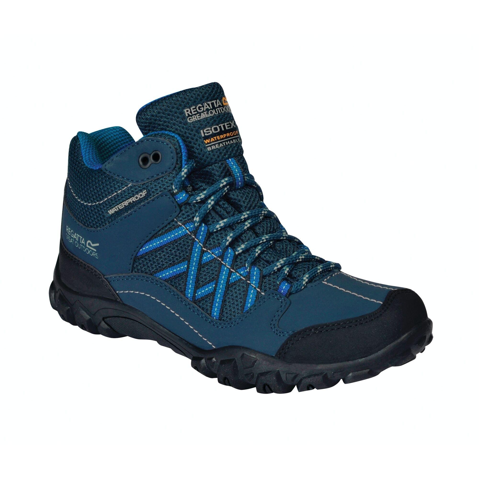 Kids Edgepoint Waterproof Mid Walking Boots