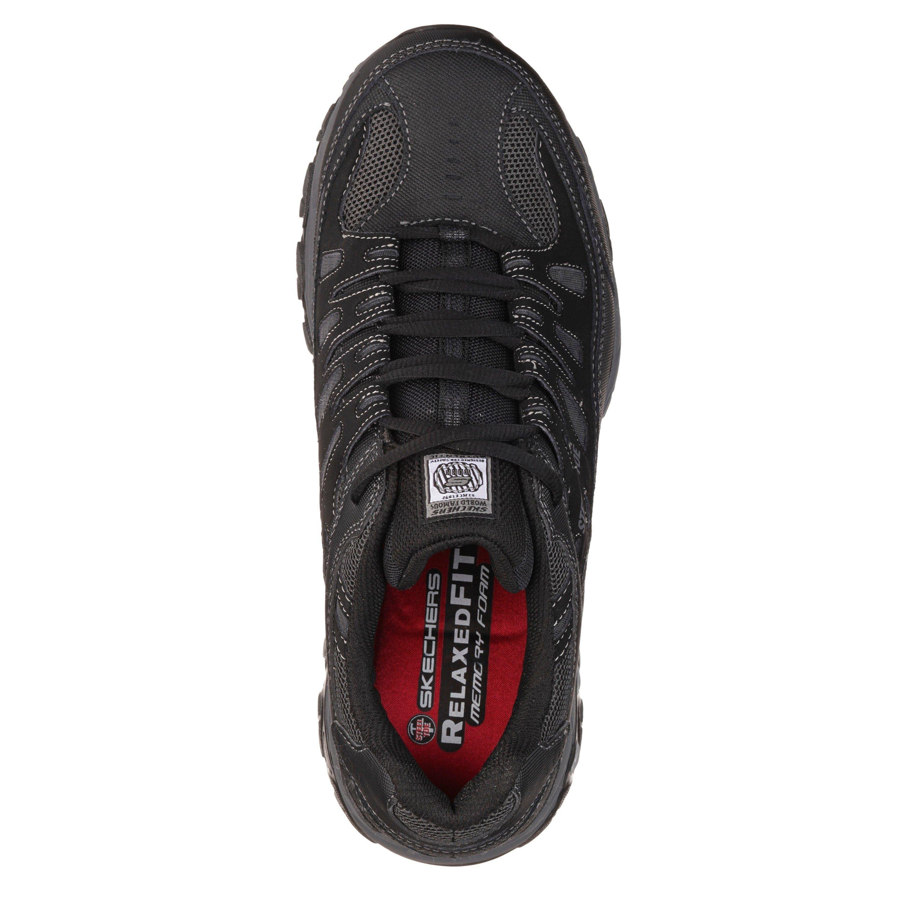 Black/Charcoal - Skechers - Men's Cozy Campfire Team Toasty Casual Low-Top Trainers - 4