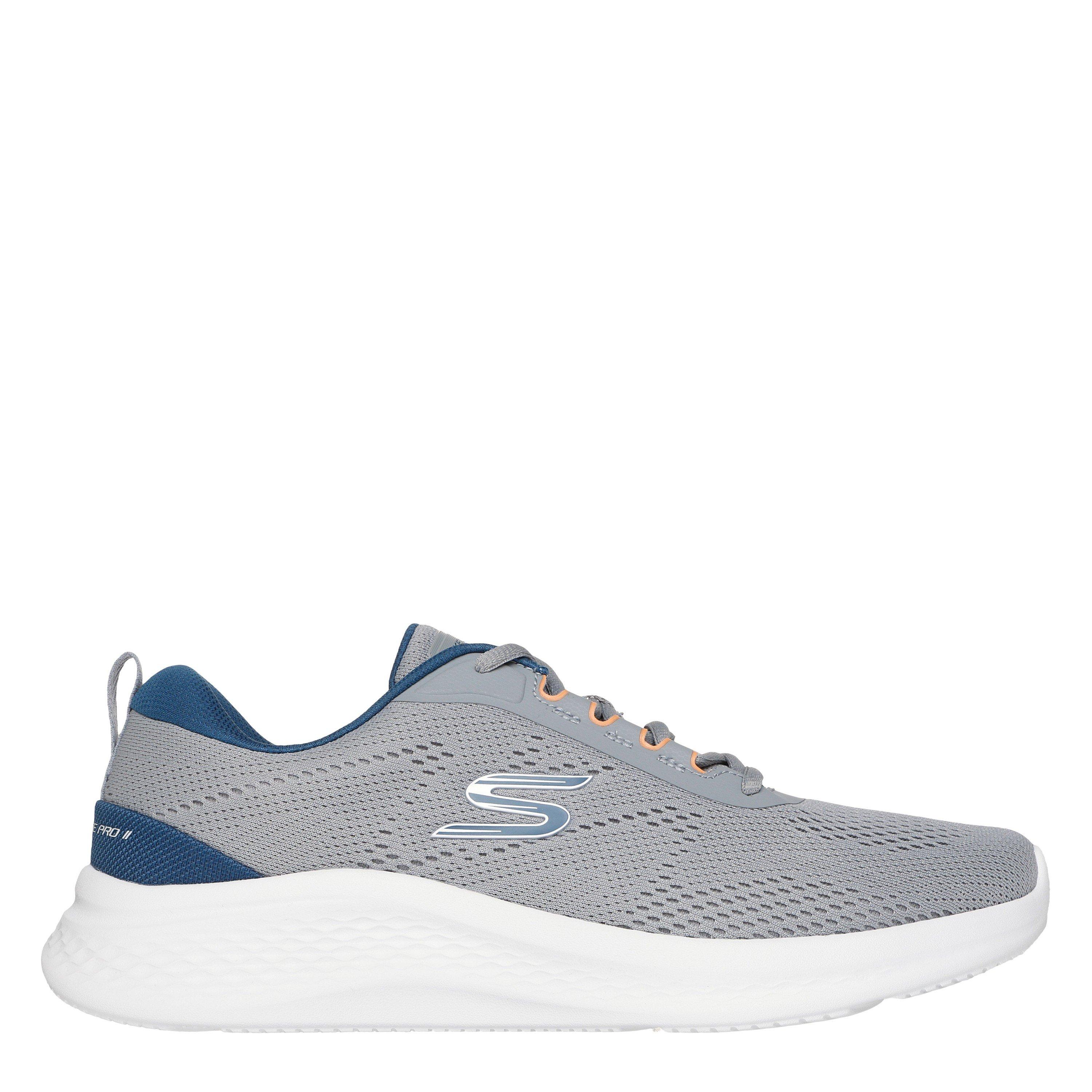 Engineered Mesh Lace Up Low-Top Trainers Mens