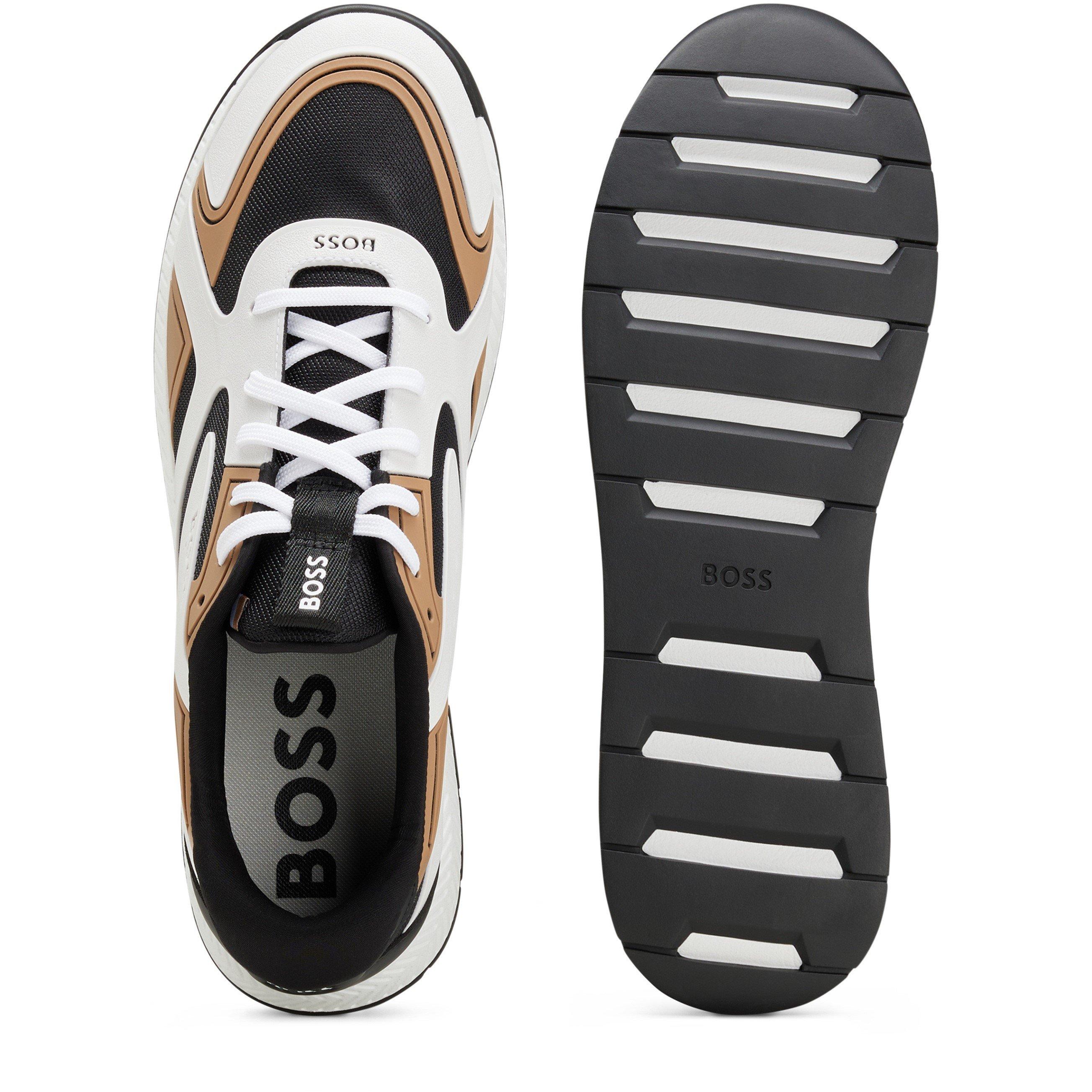 Open Beige - Boss - Men's Titanium Casual Trainers - 4