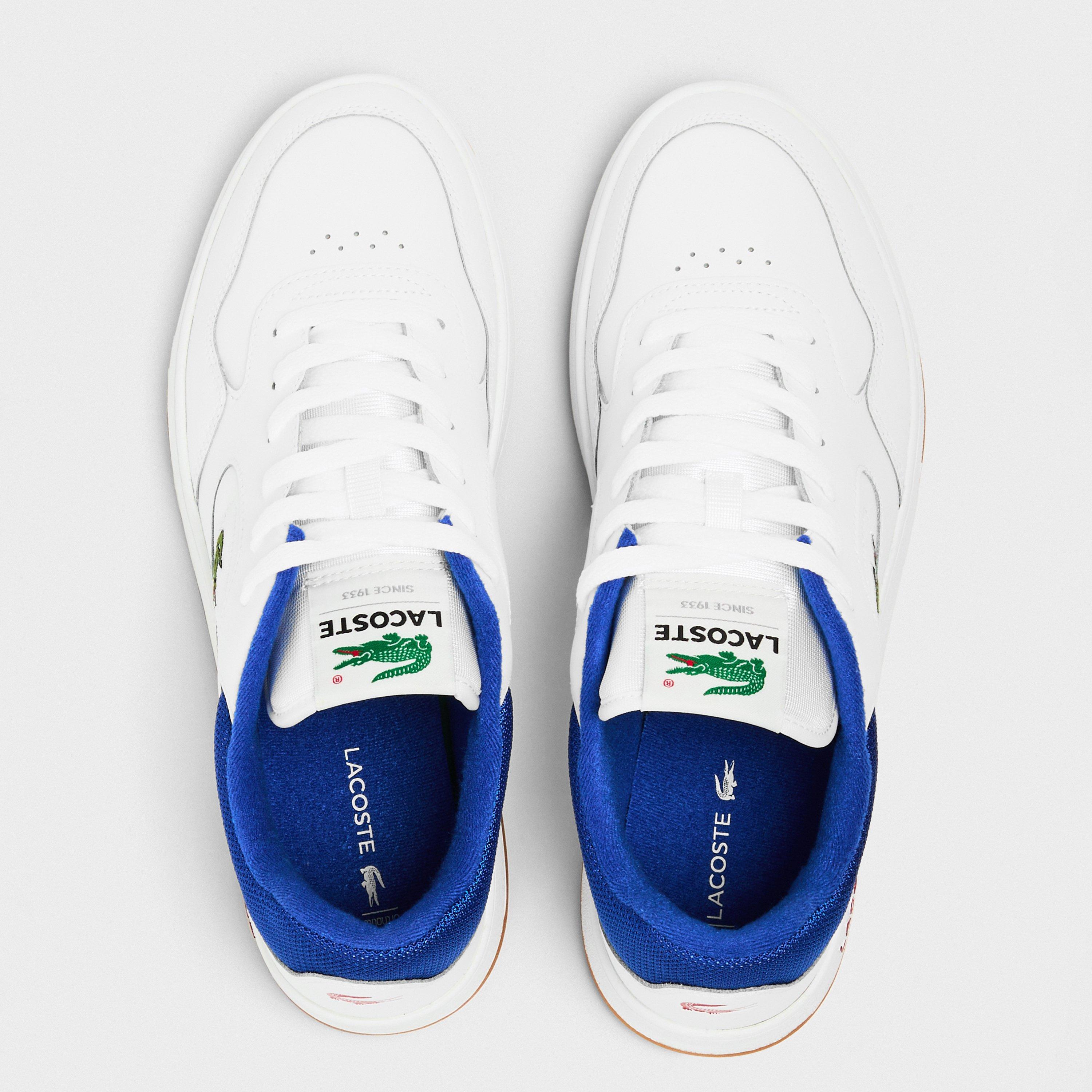 Wht/Red/Blu - Lacoste - Lineset Casual Low-Top Trainers - 4