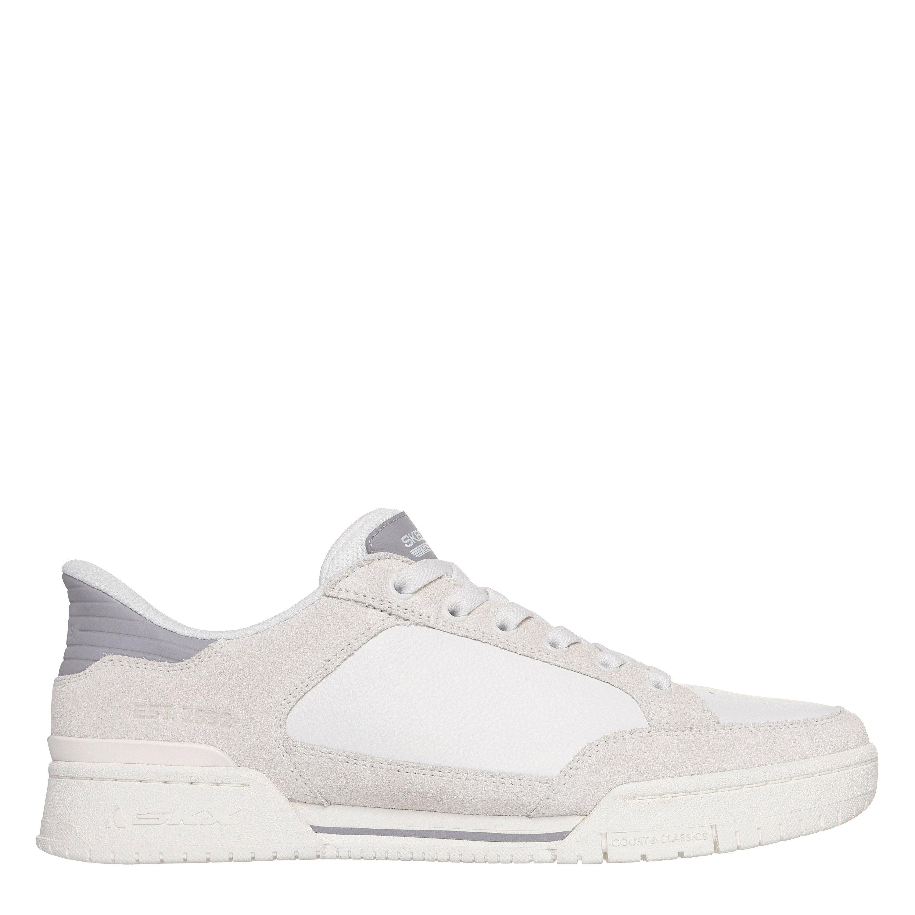 Skechers Men's Casual Low-Top Trainers - Off White - 9 (43)