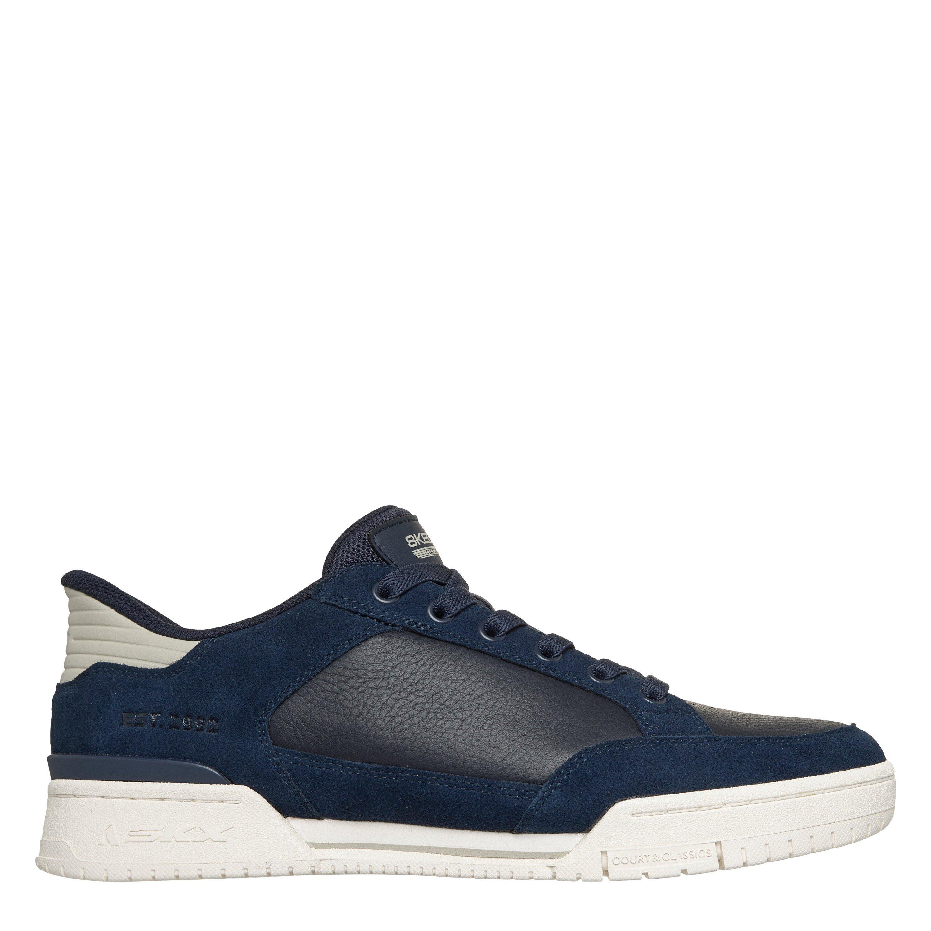 Skechers Men's Casual Low-Top Trainers - Navy/White - 7 (41)